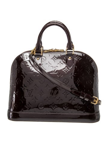 Vernis Patent Leather Alma PM Vintage