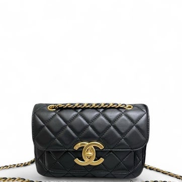 Leather Flap Bag