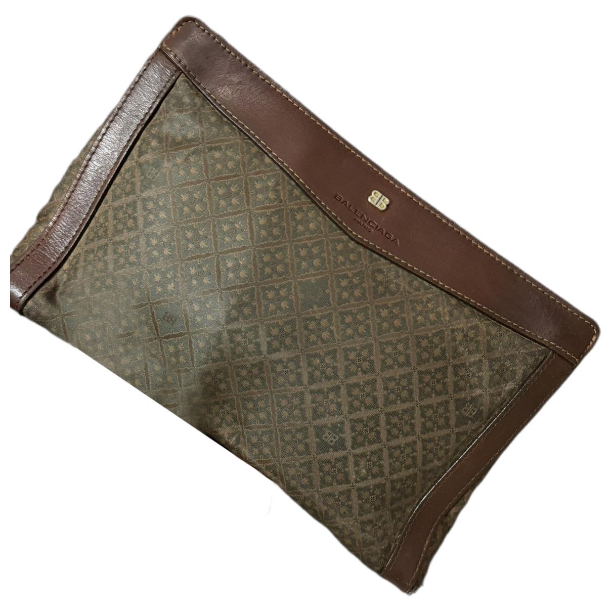 Everyday leather clutch bag