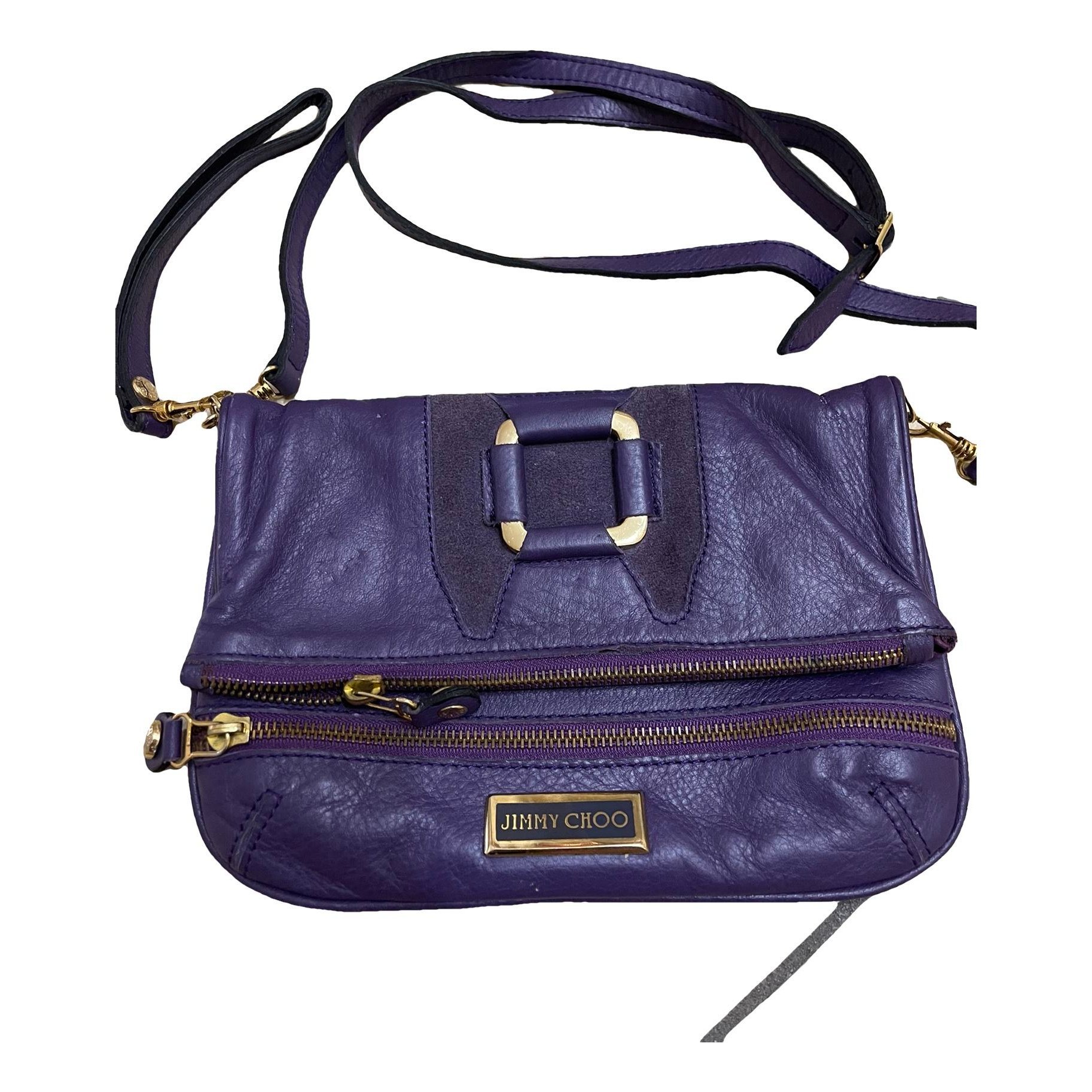 Jimmy Choo Leather clutch bag