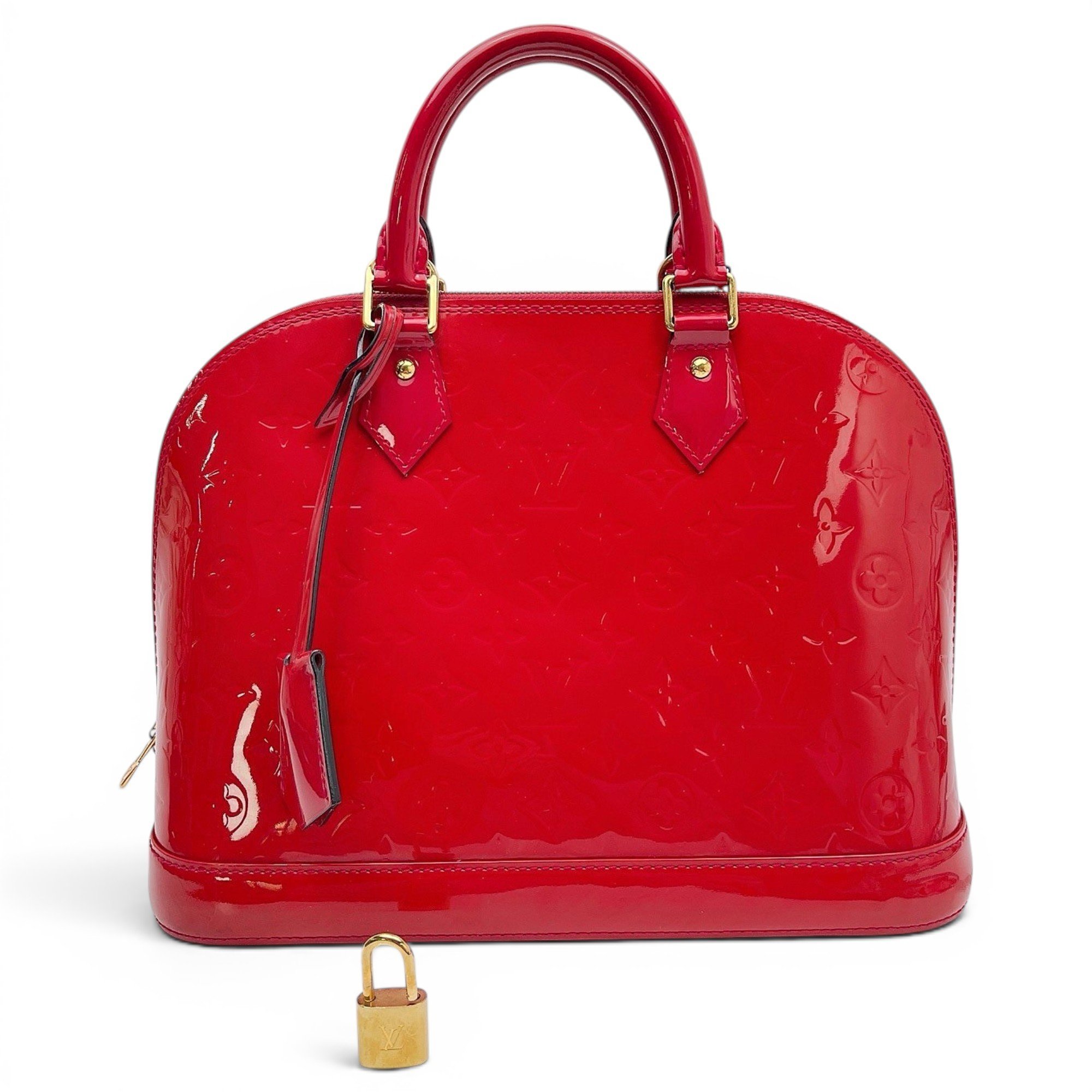 Alma leather handbag