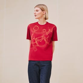 "Eperon d'Or Bandana" maxi t-shirt