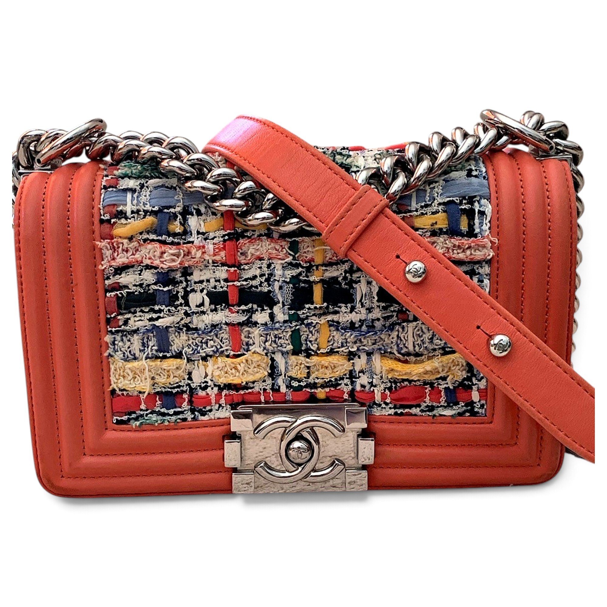 Boy tweed handbag