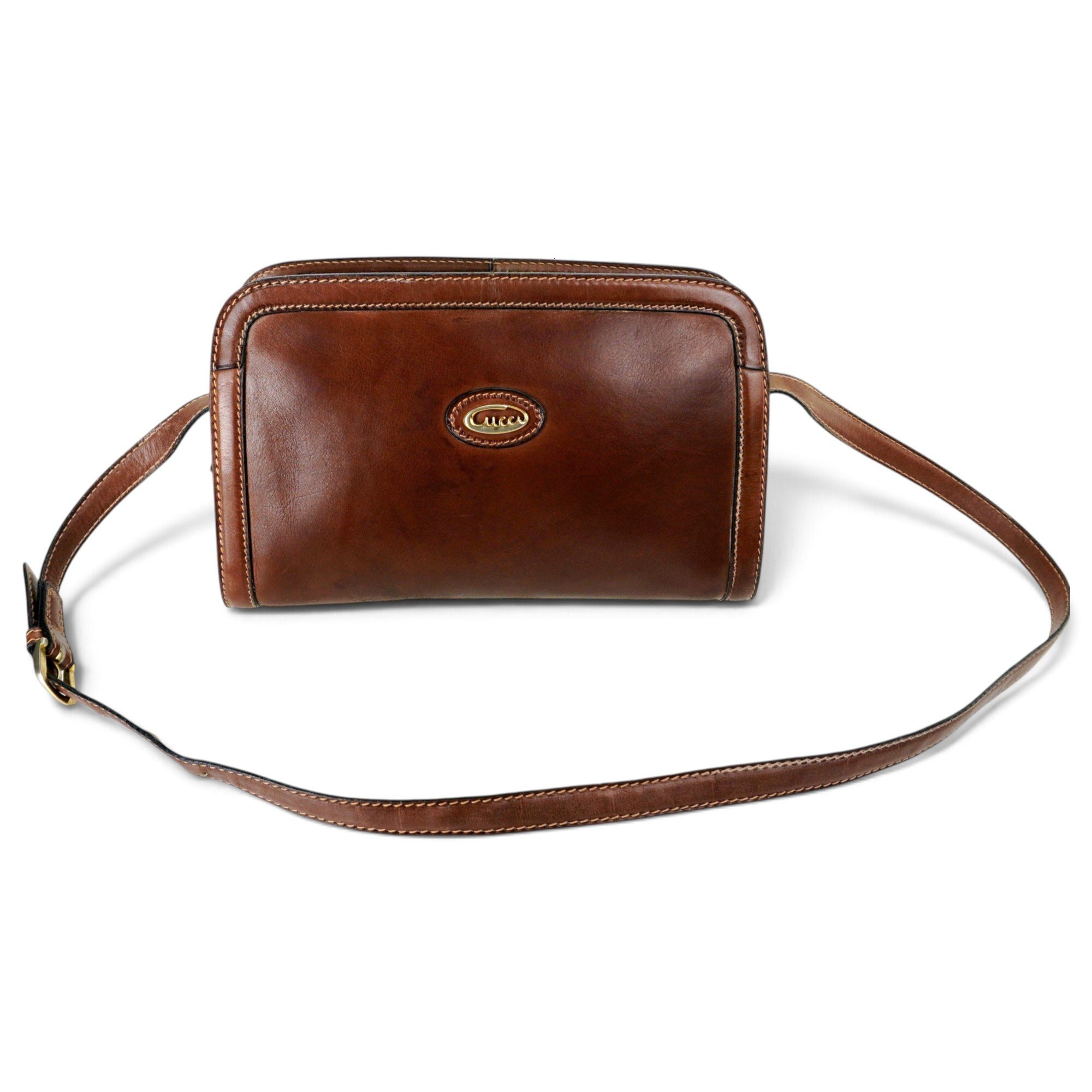 1973 leather crossbody bag