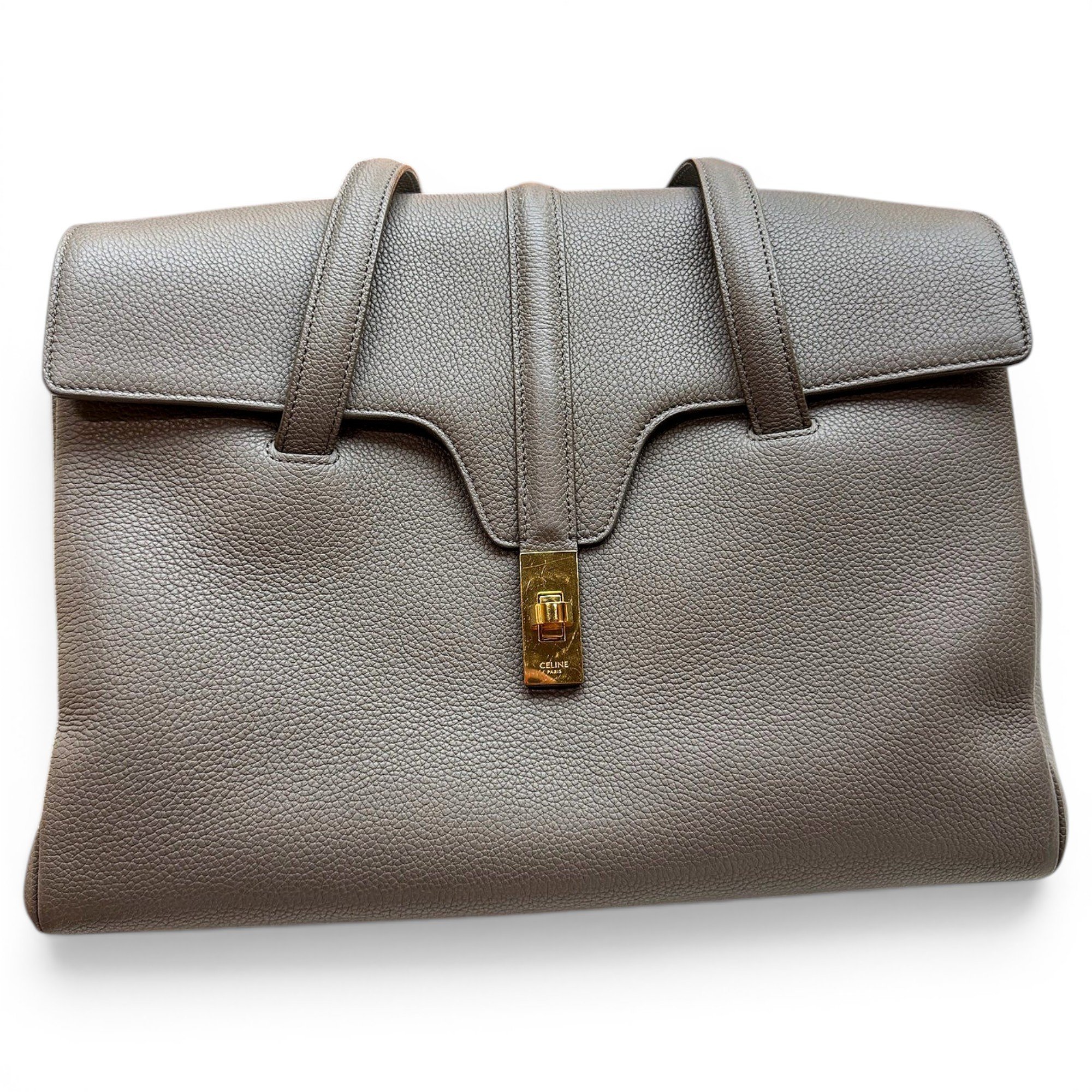 Sac 16 leather handbag