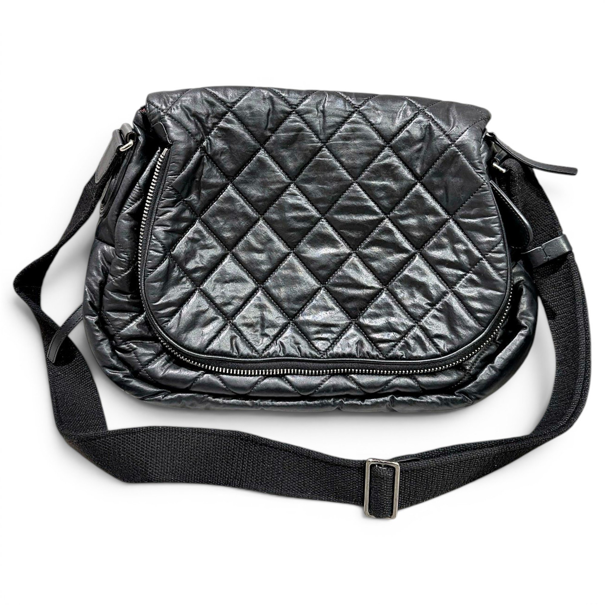 Leather crossbody bag