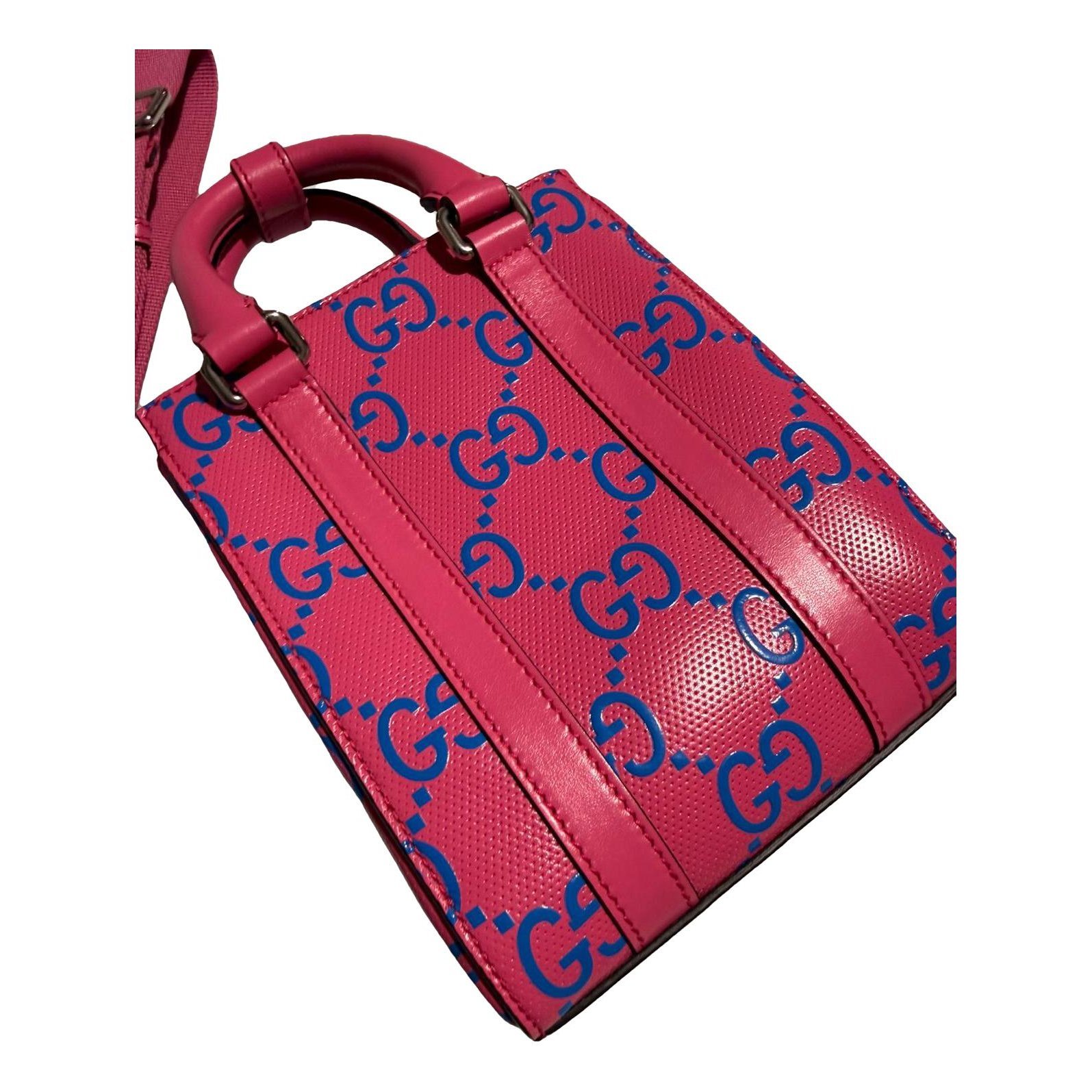 Leather tote