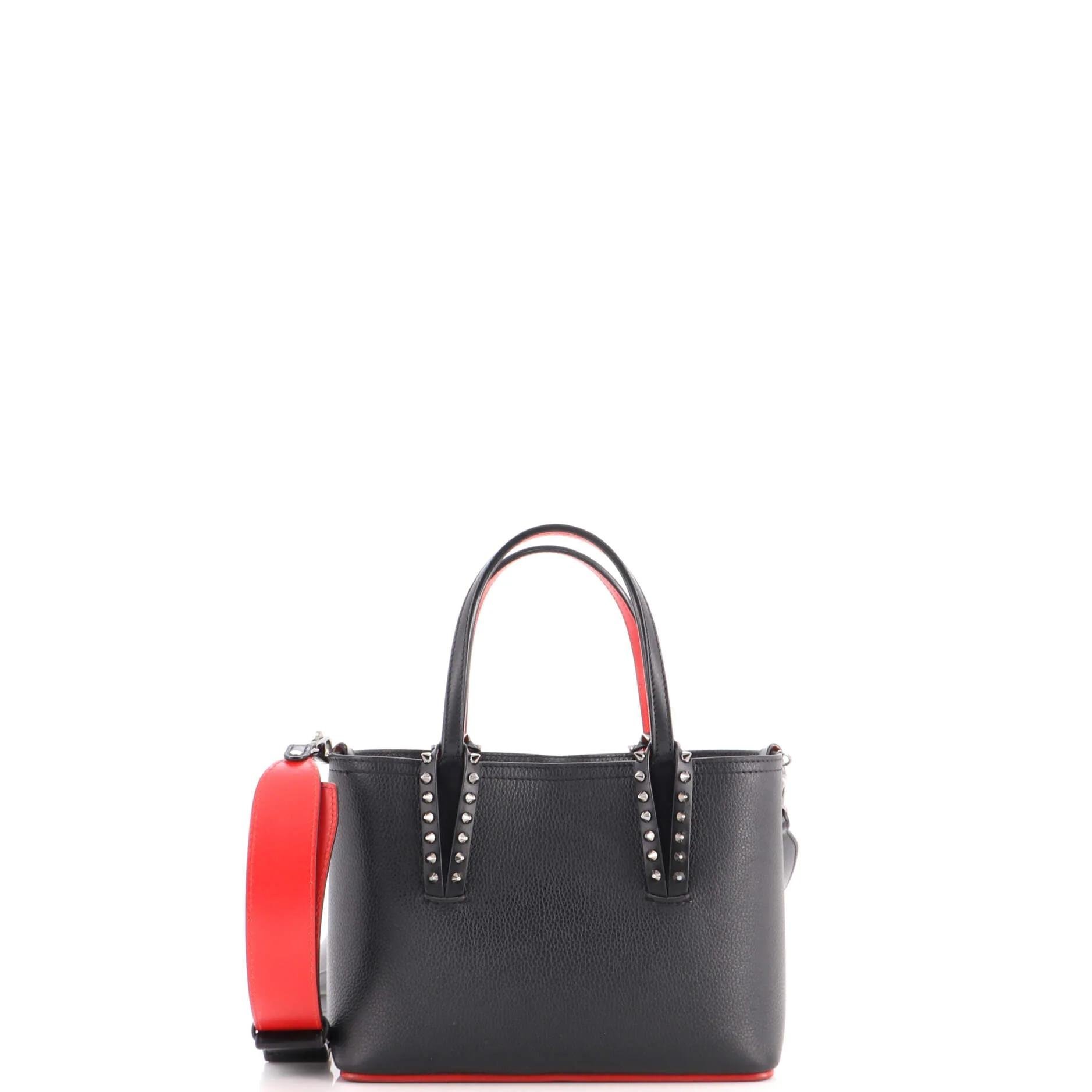 Leather tote