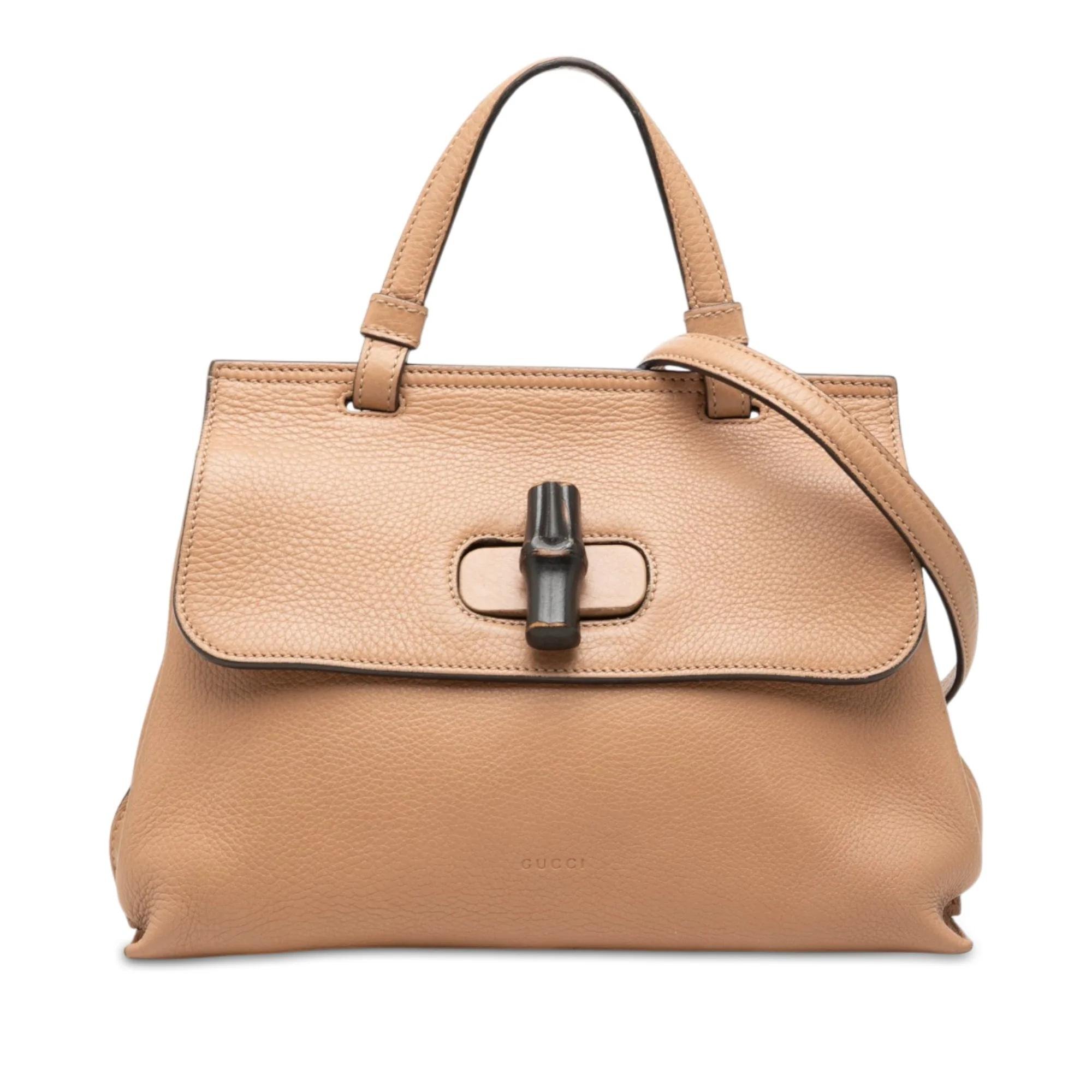 Bamboo leather satchel