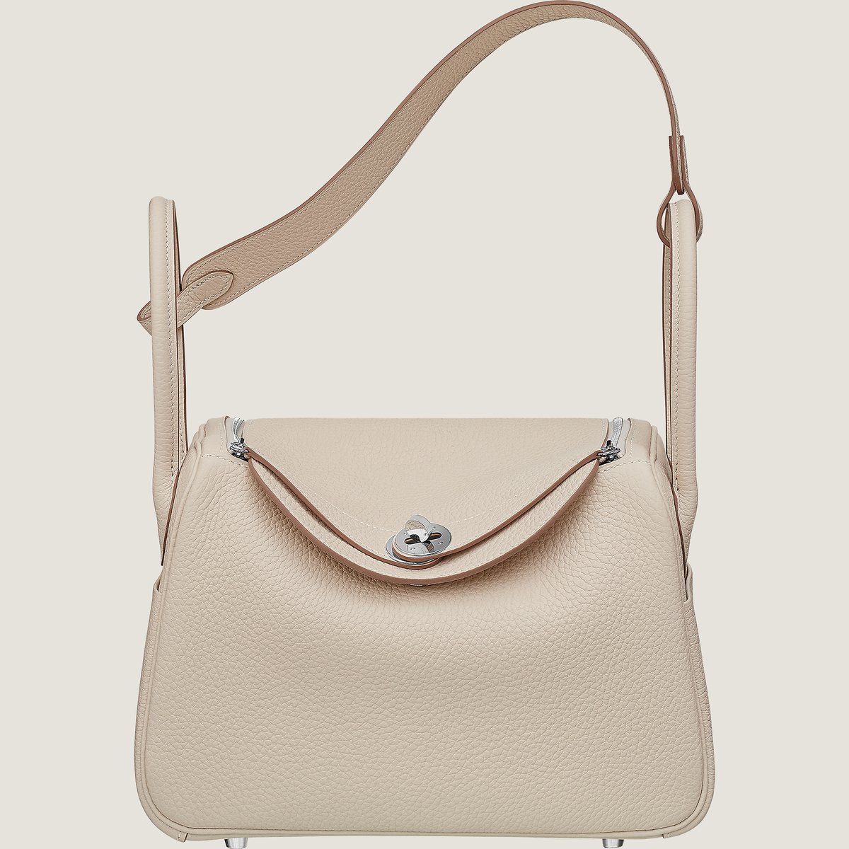 Hermès Lindy 26 in Craie