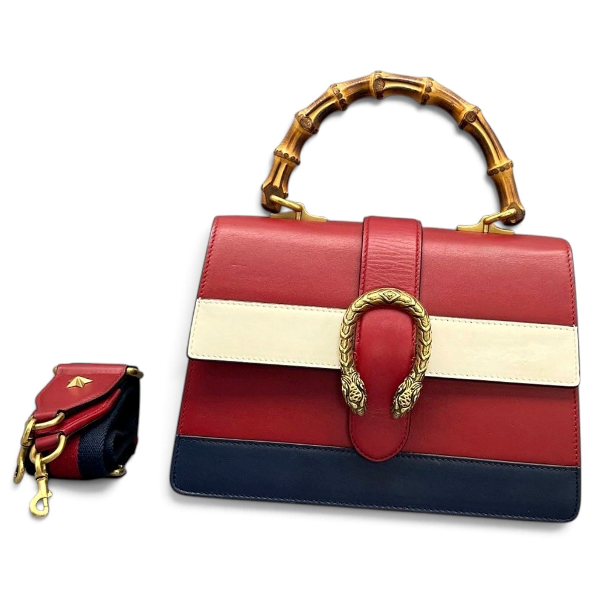 Dionysus Bamboo leather handbag