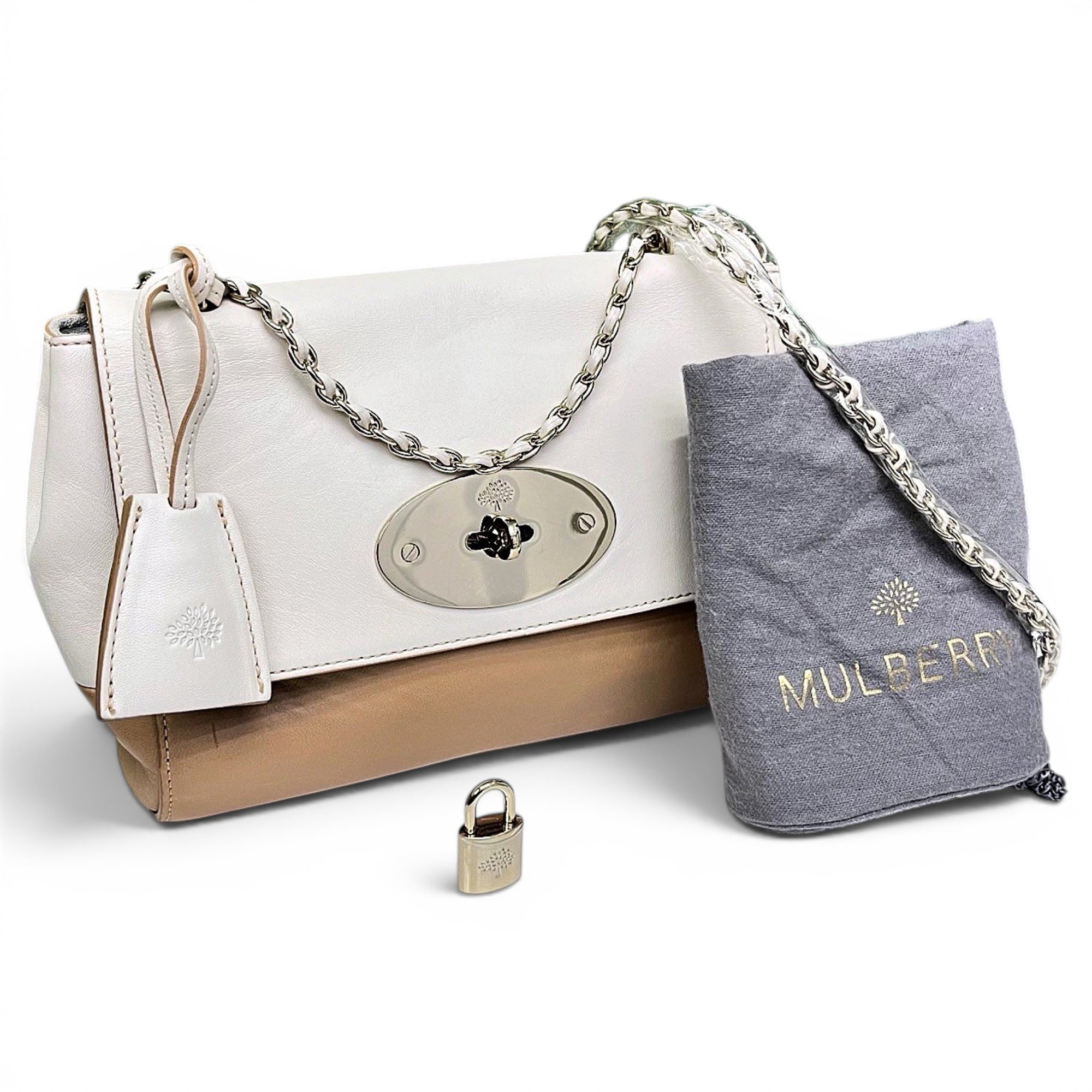 Lily leather handbag