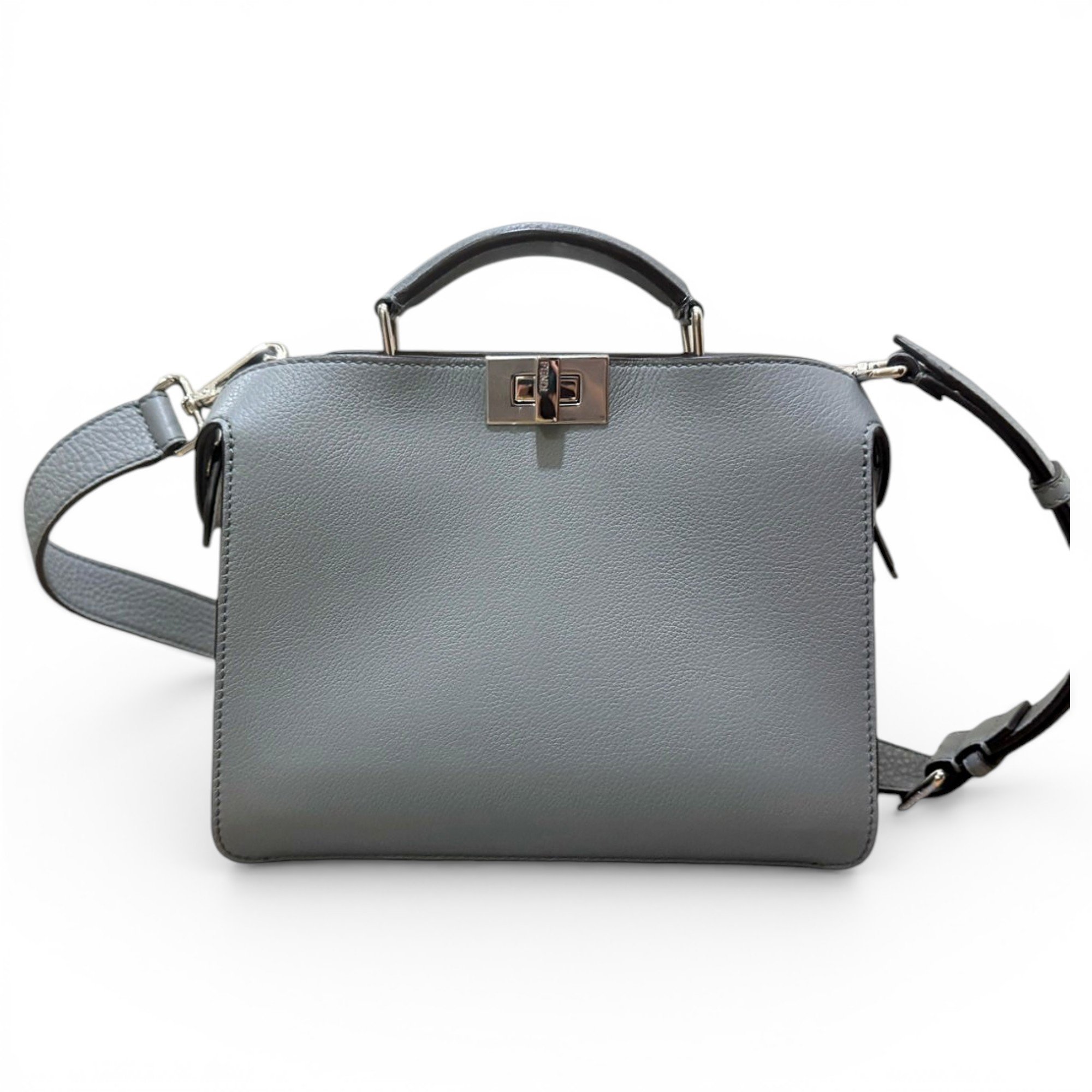 Peekaboo leather handbag