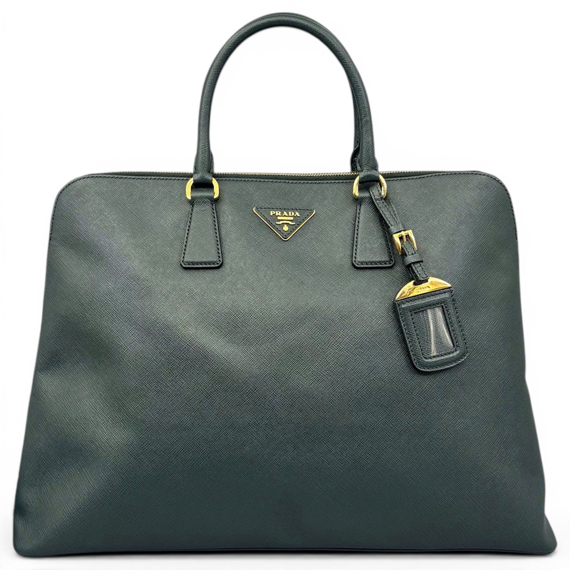 Promenade leather handbag