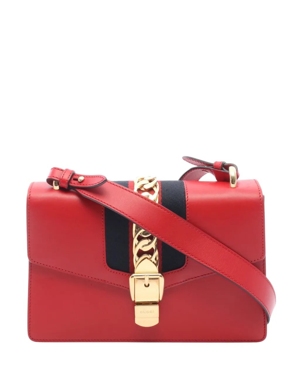 2000-2015 Small Calfskin Sylvie Web satchel