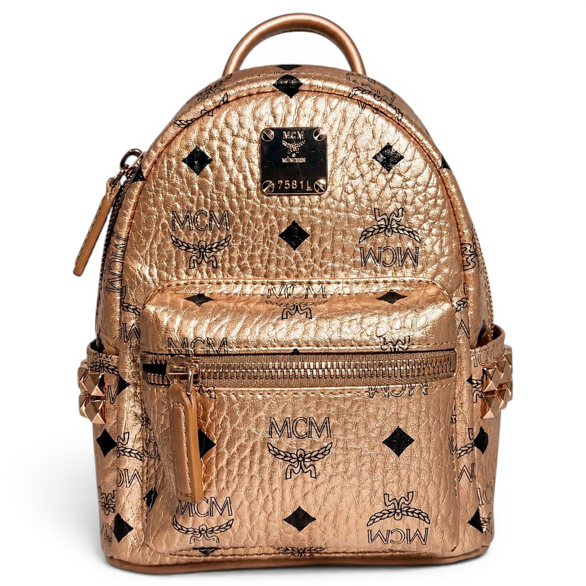 Stark leather backpack