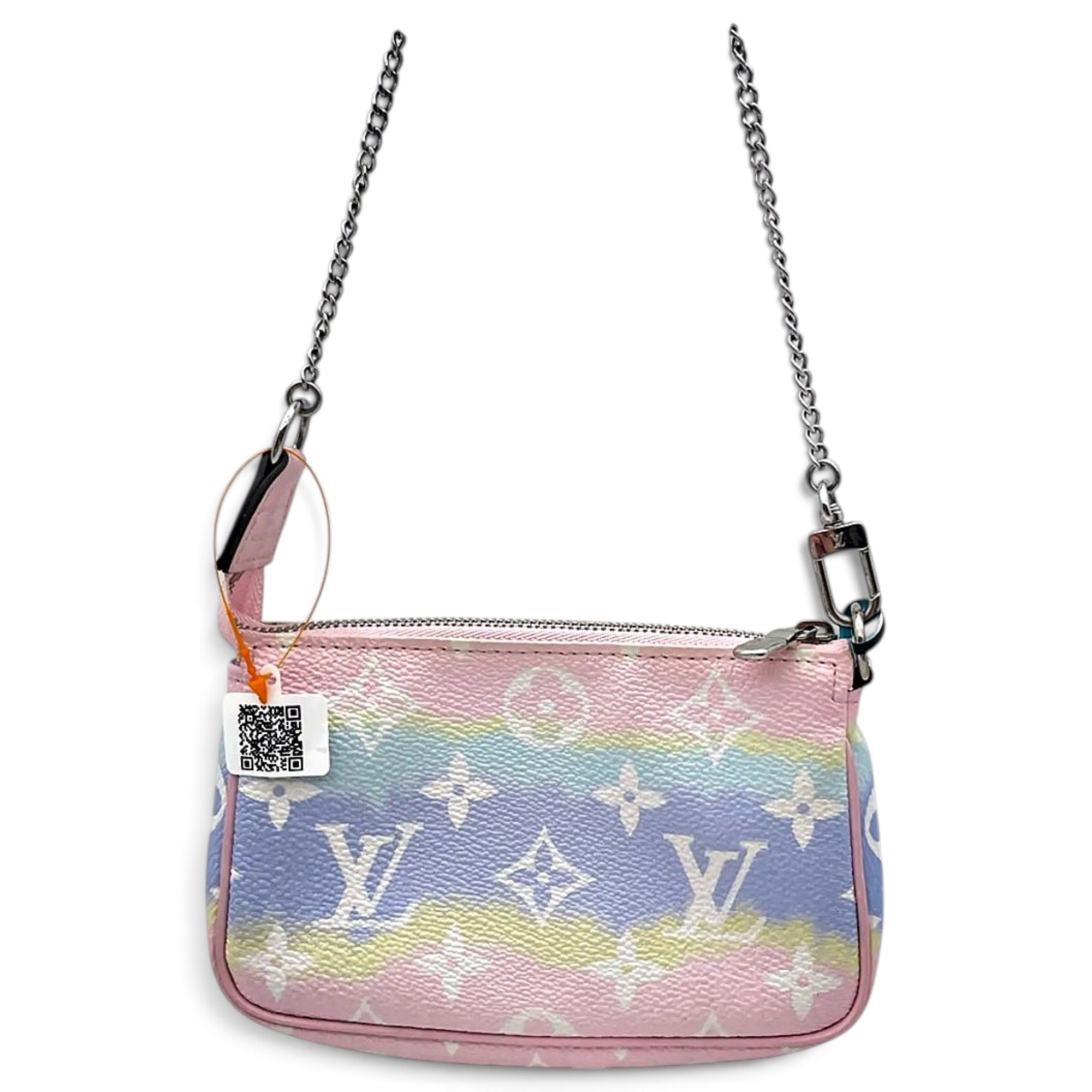 Pochette Accessoire vinyl handbag