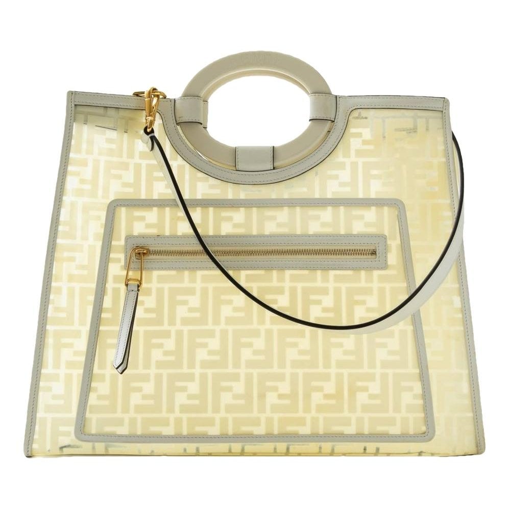 Runaway Shopping leather tote