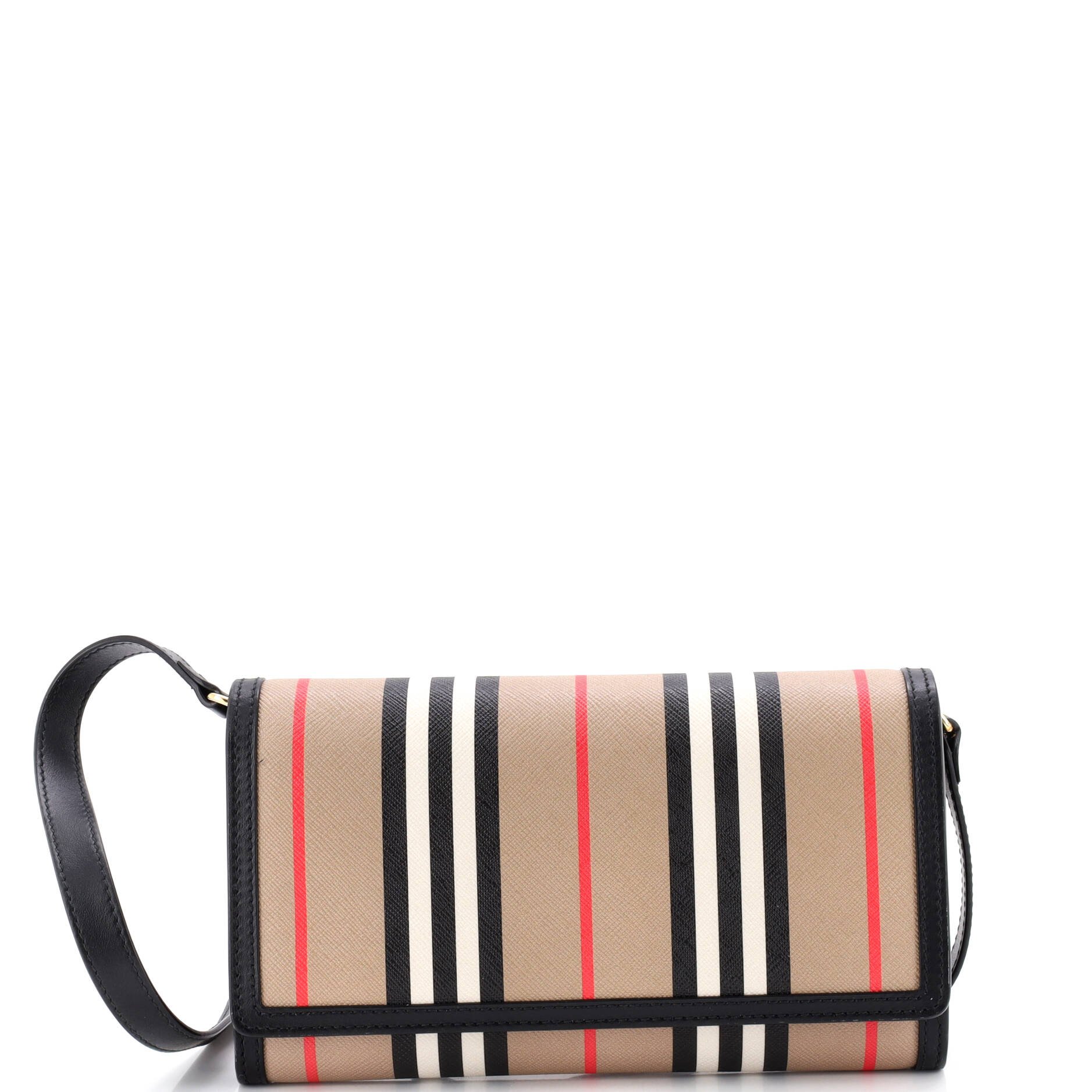 Hannah Wallet on Strap Icon Stripe E-Canvas