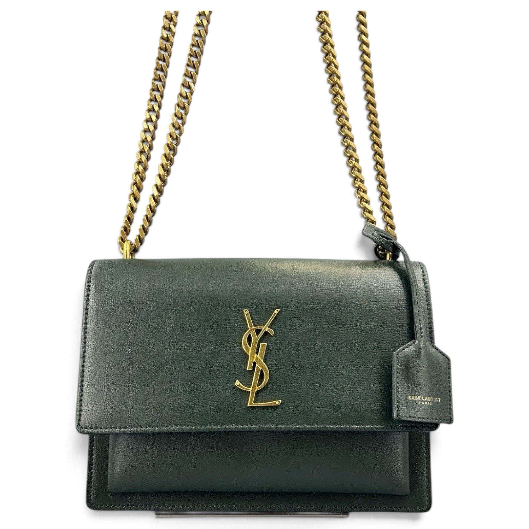 Sunset leather handbag