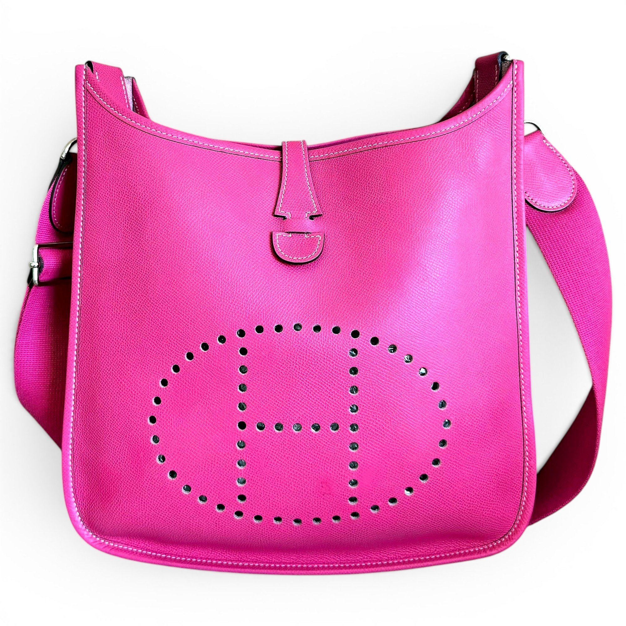 Hermes Evelyne Handbag Epsom Leather 2662