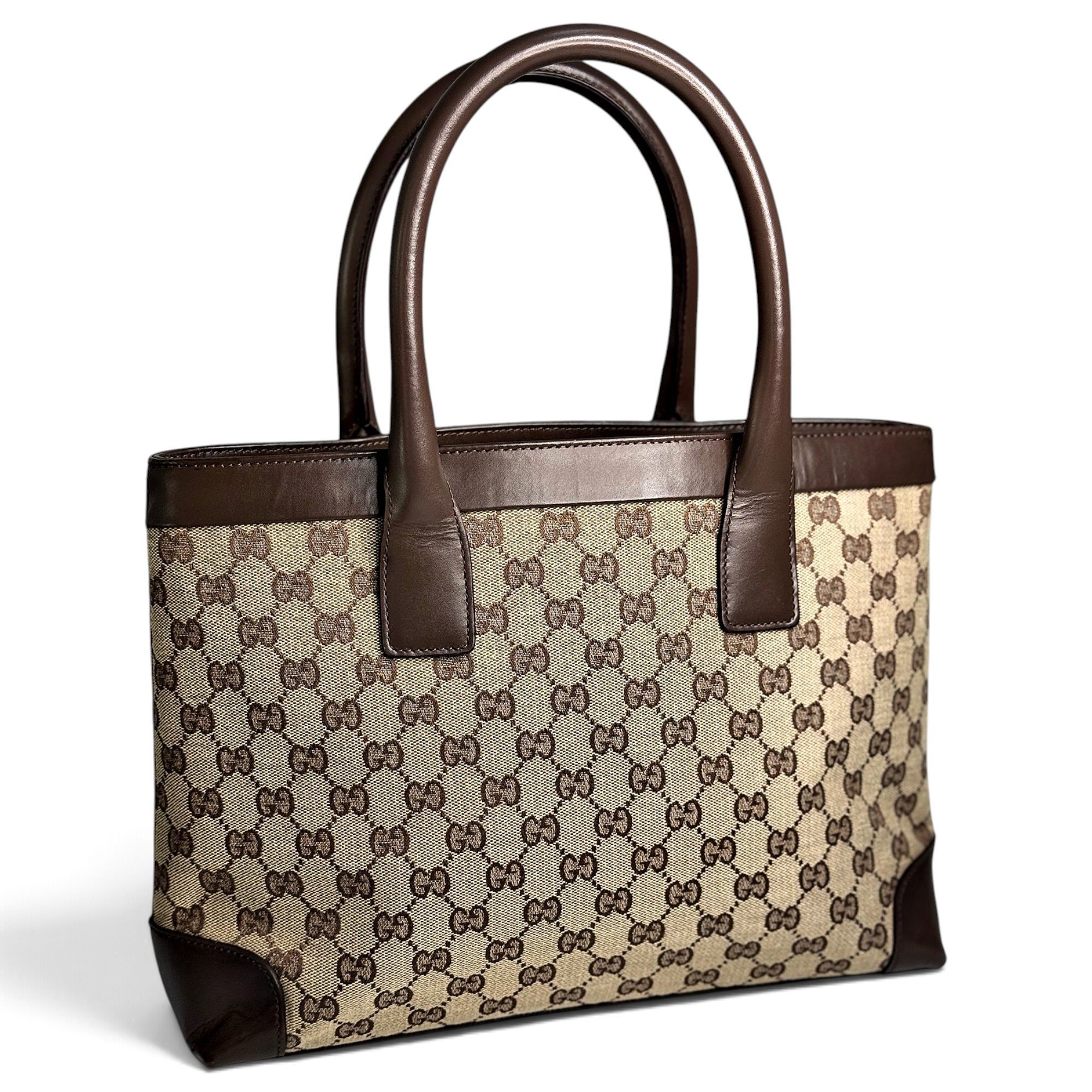 Leather tote