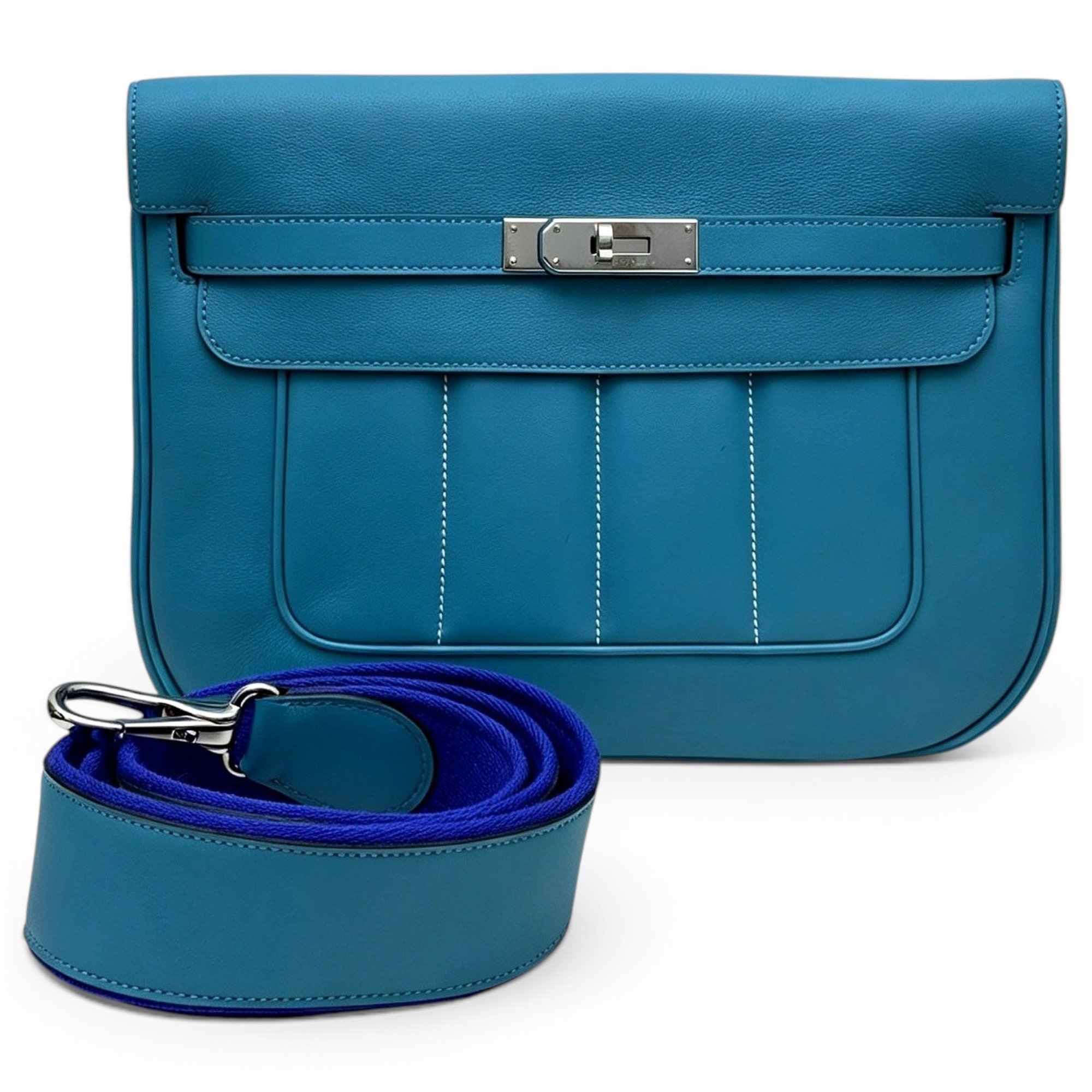 Berline leather handbag