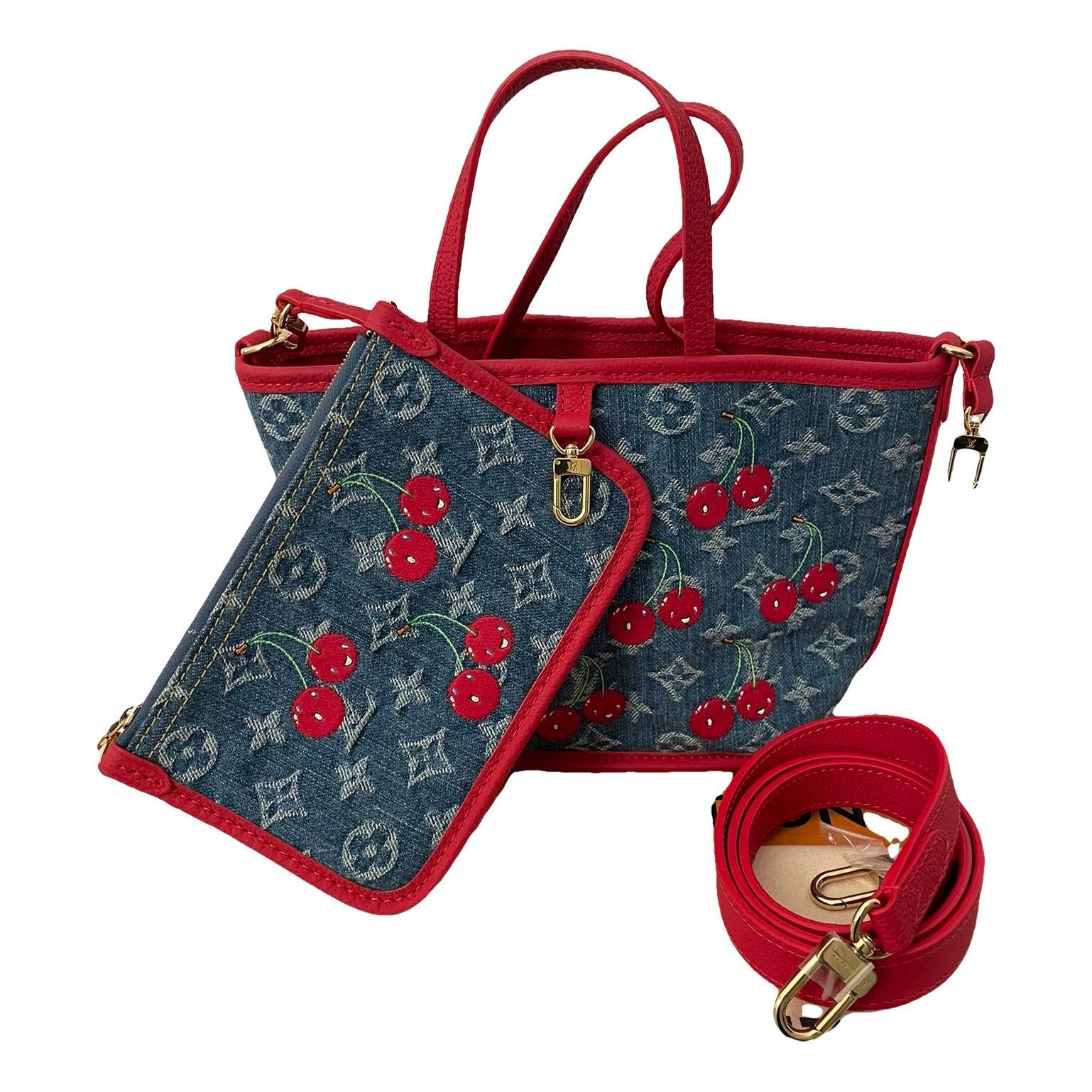 Neverfull leather tote