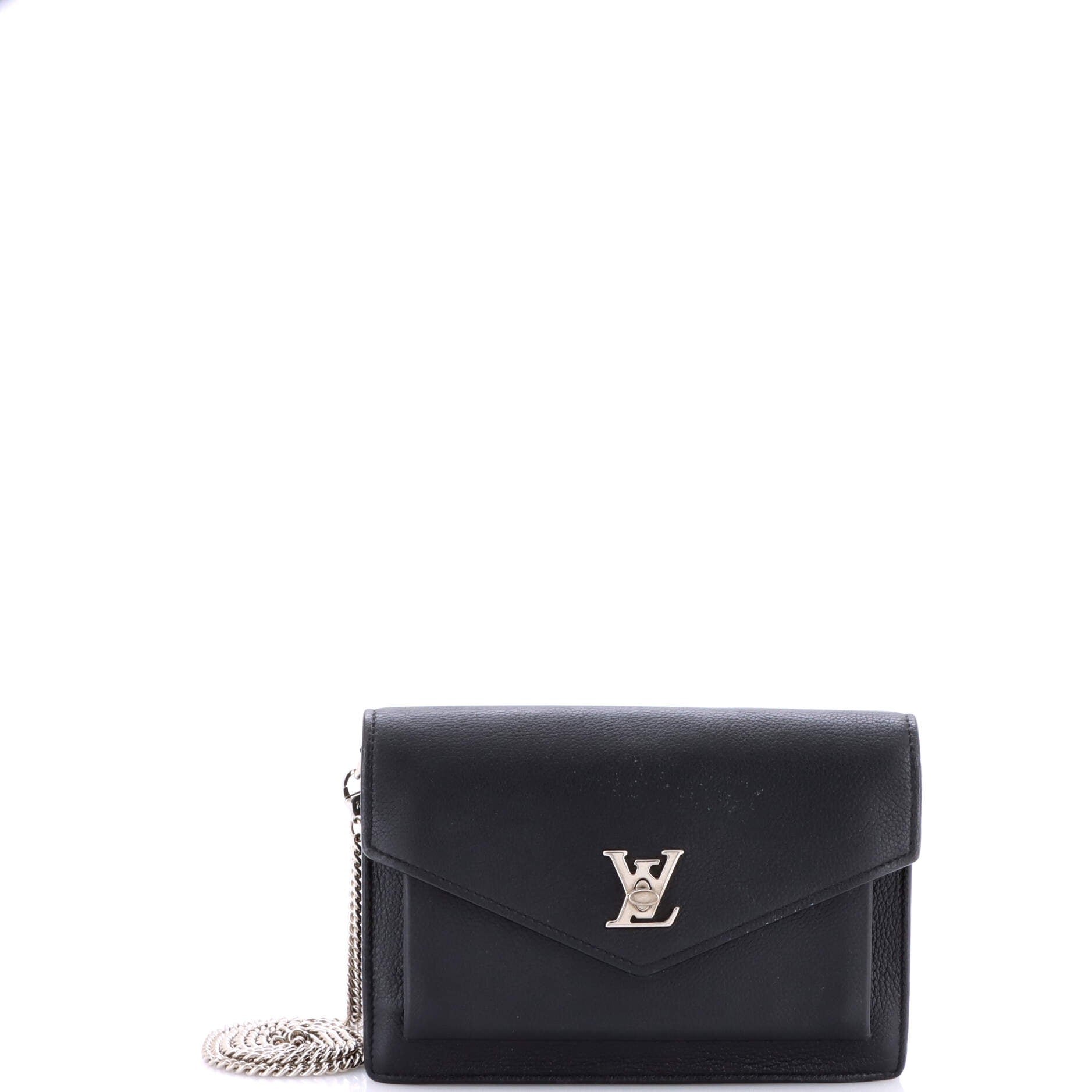 Louis Vuitton Mylockme Chain Pochette Leather