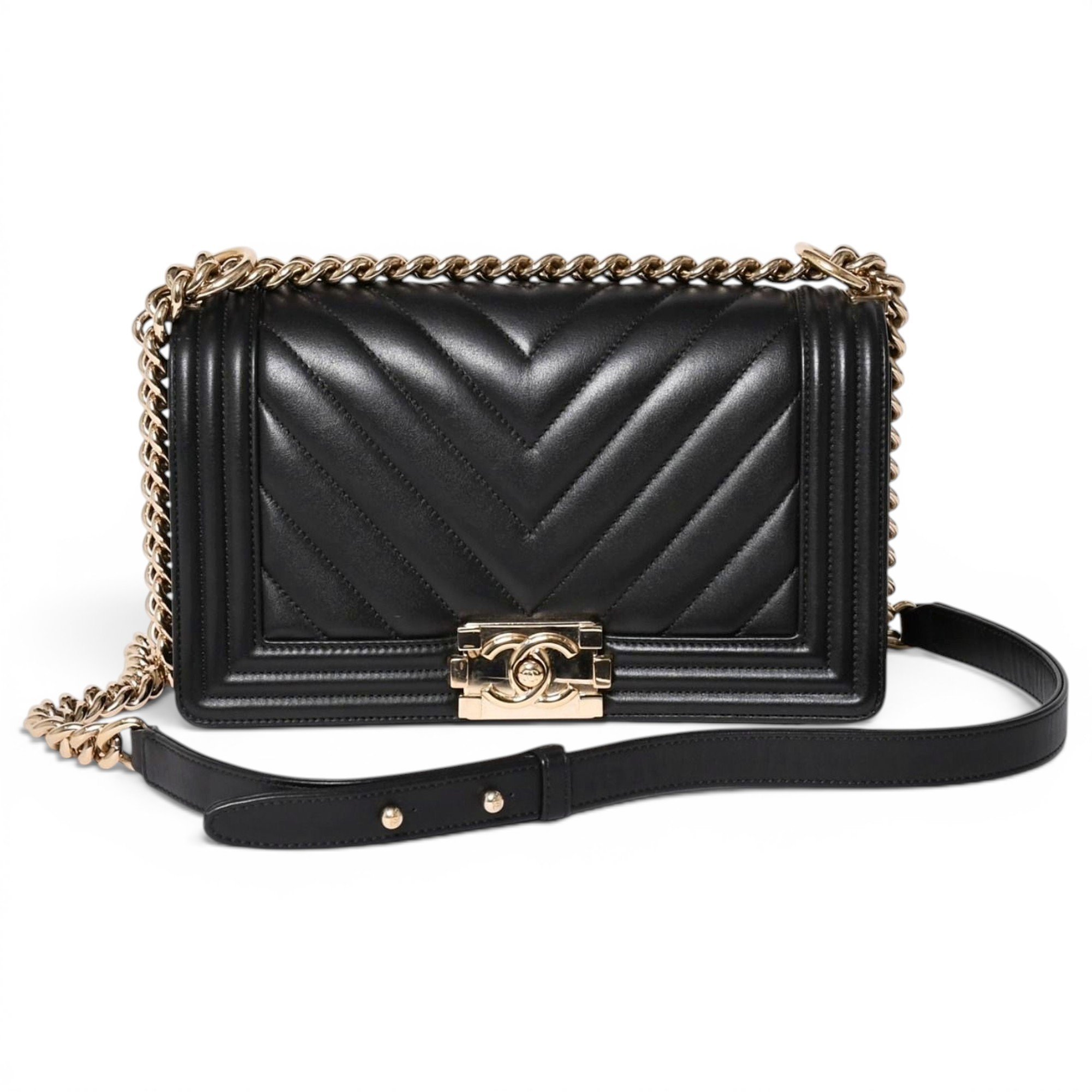 Boy leather handbag