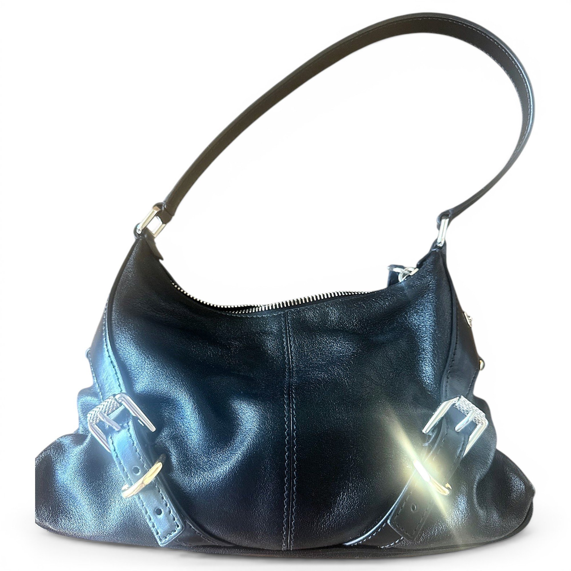 Voyou leather handbag