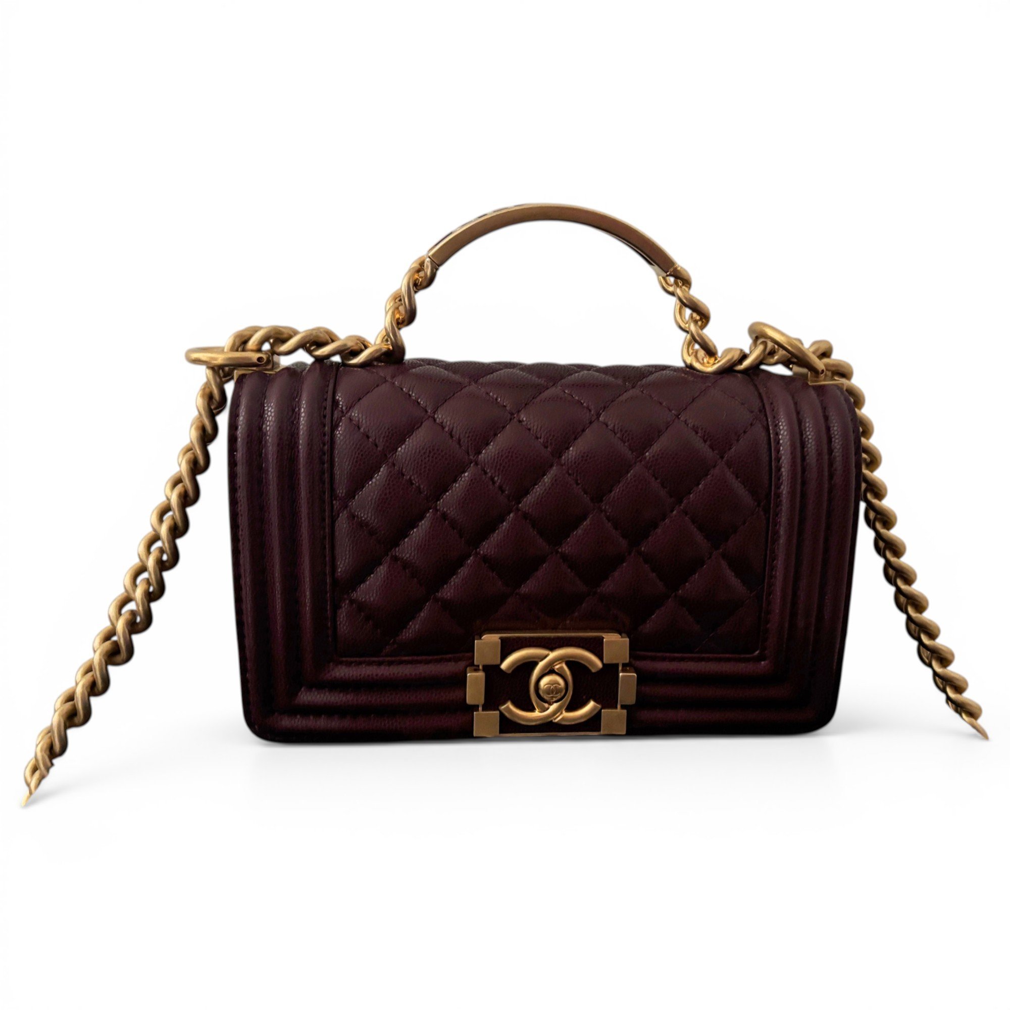 Chanel Boy leather handbag