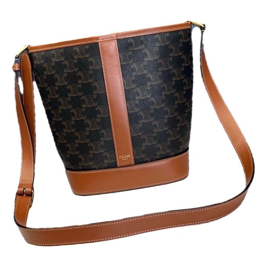 SAC SEAU leather handbag