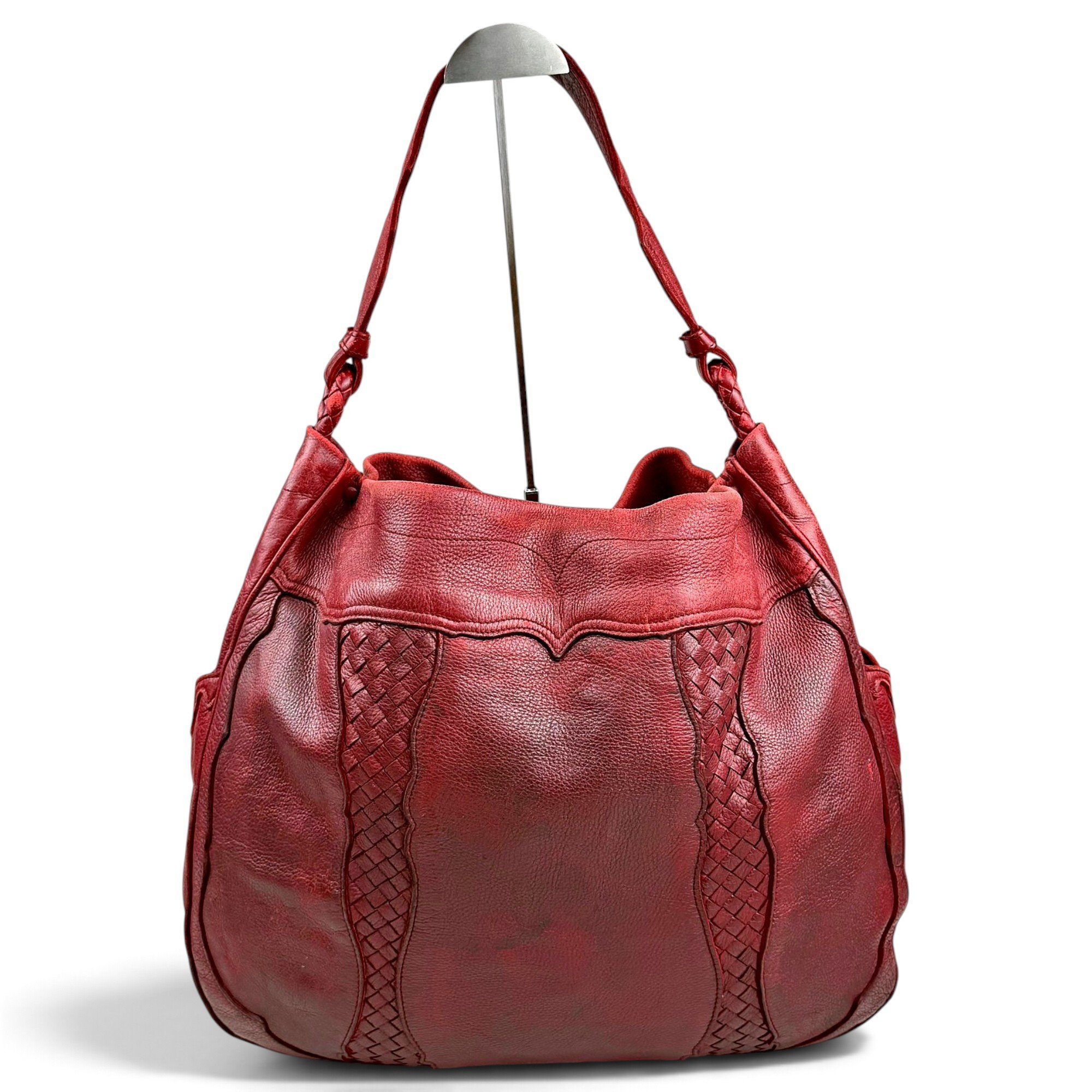 Leather tote