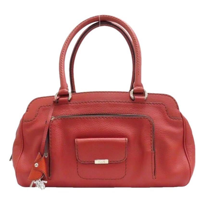 D Bag leather handbag