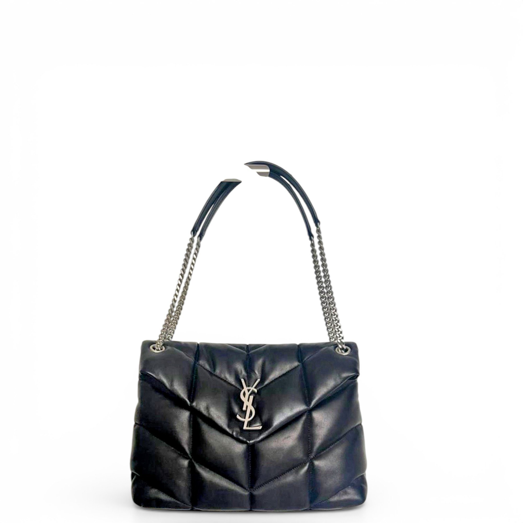 Saint Laurent Loulou Puffer leather handbag