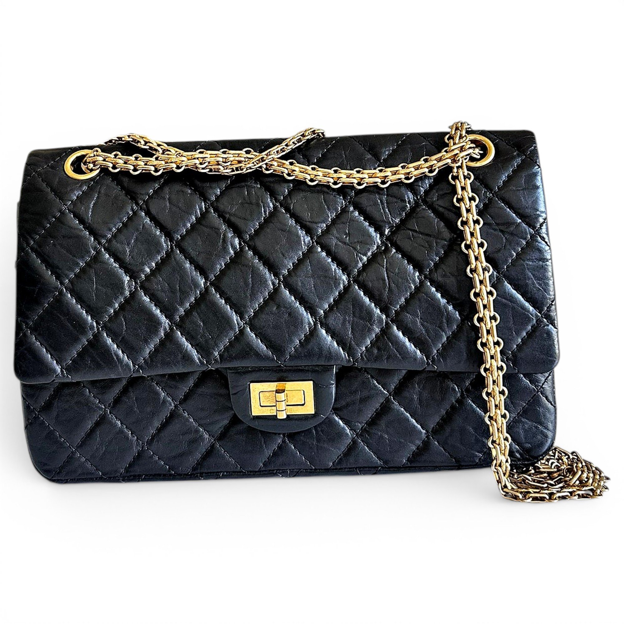2.55 leather handbag
