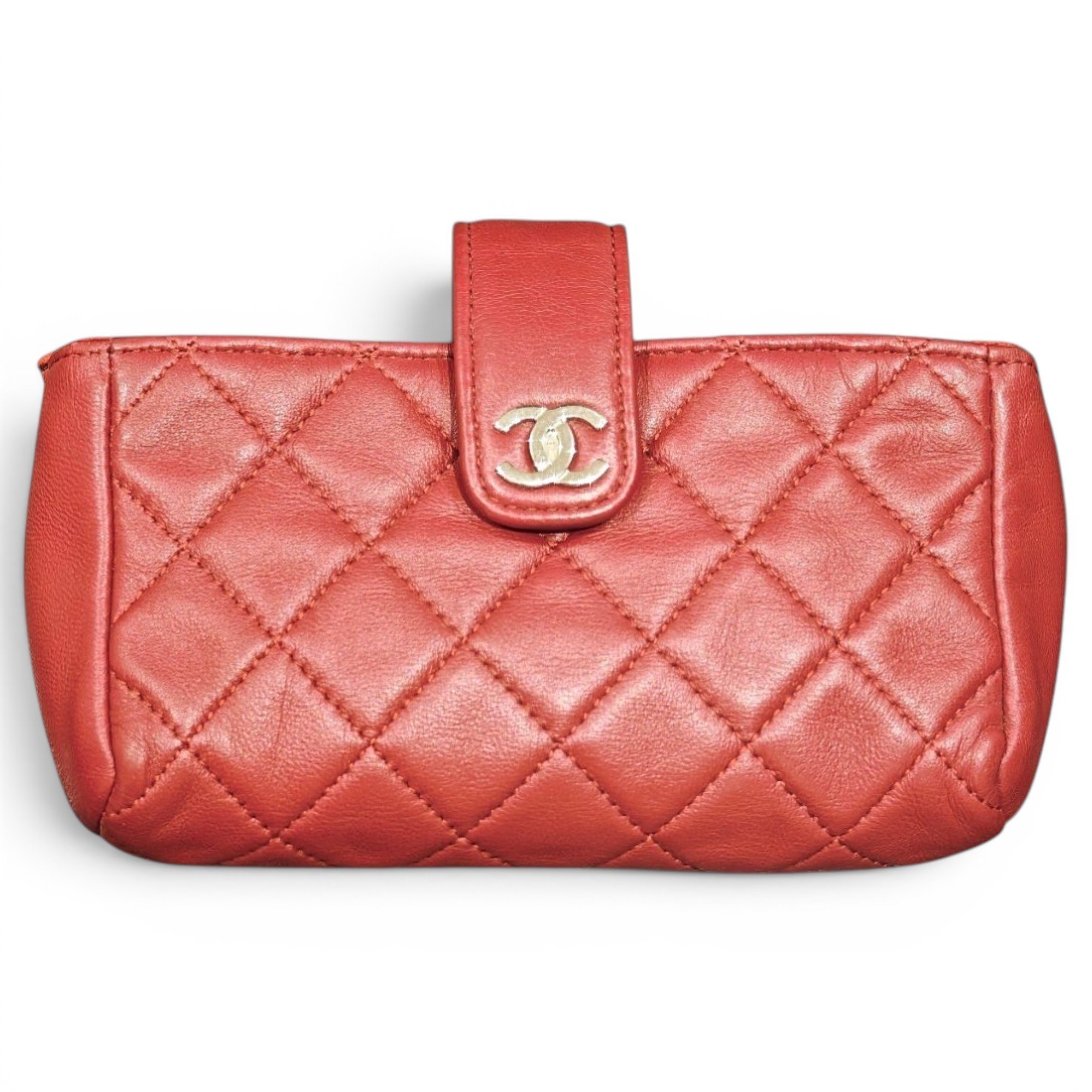 Timeless/Classique leather clutch bag
