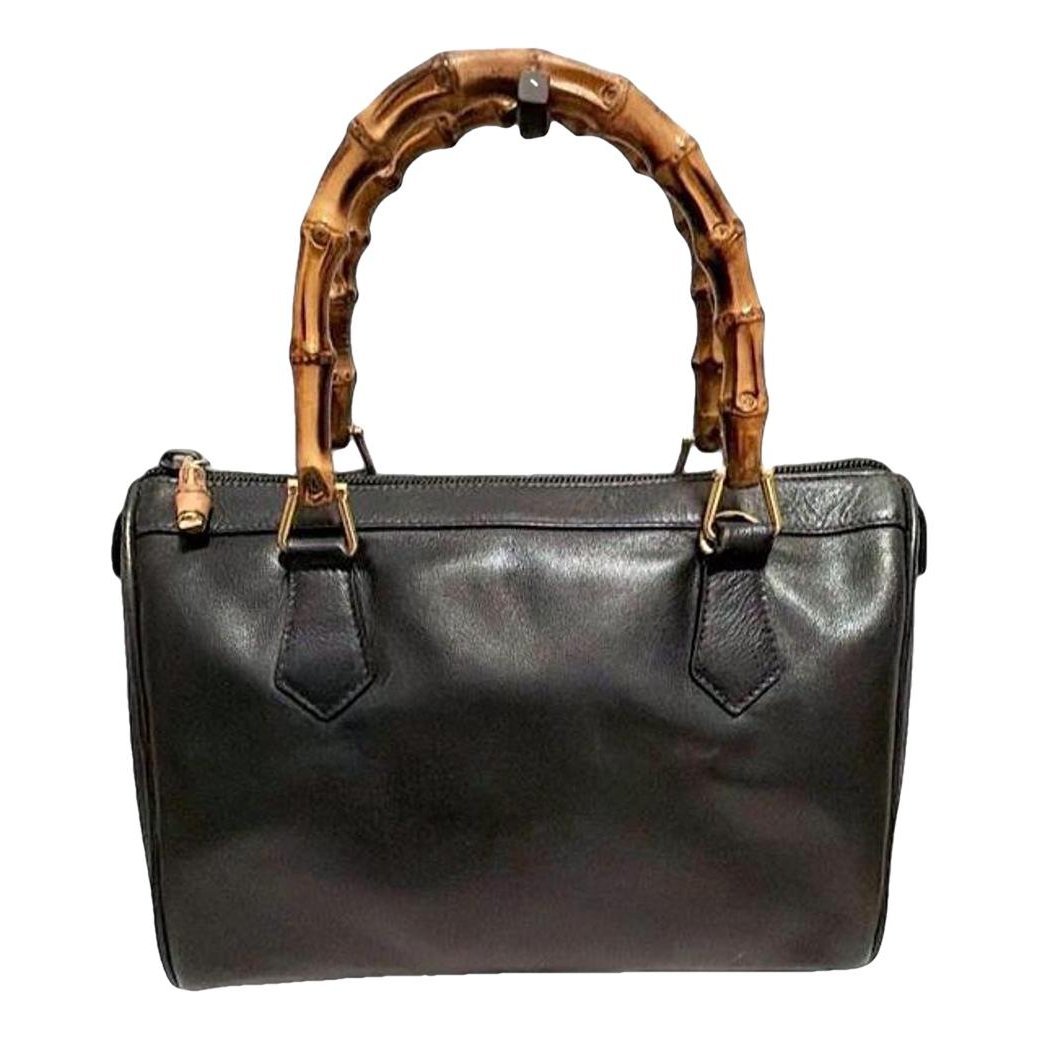 Bamboo leather satchel
