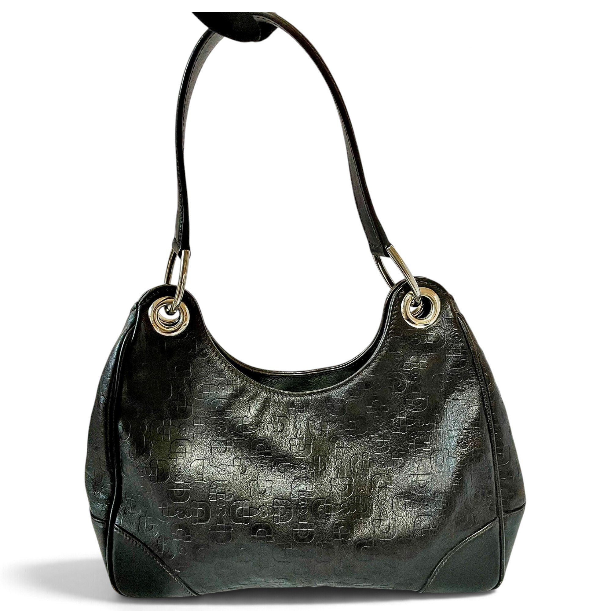 Hobo leather handbag
