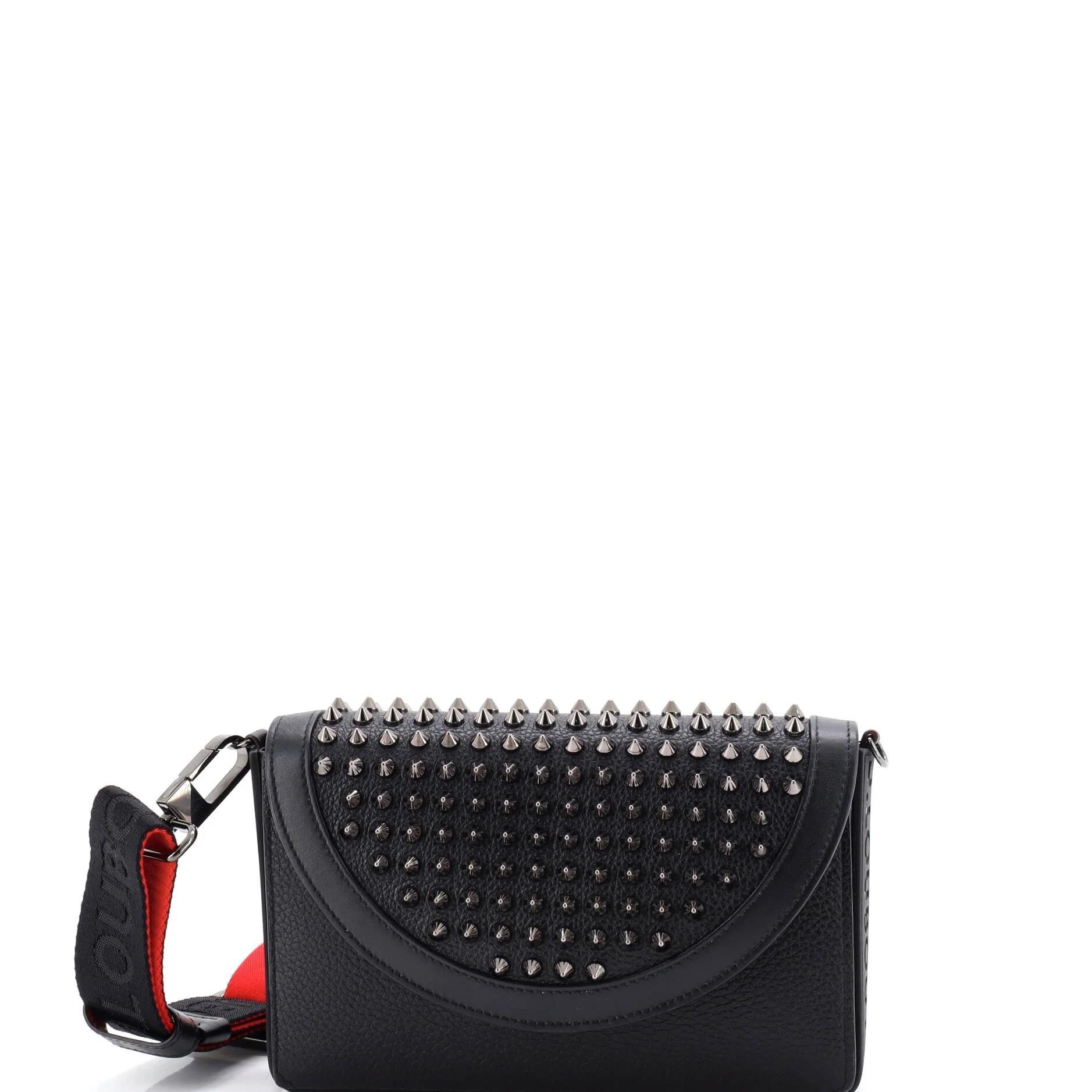 Leather crossbody bag