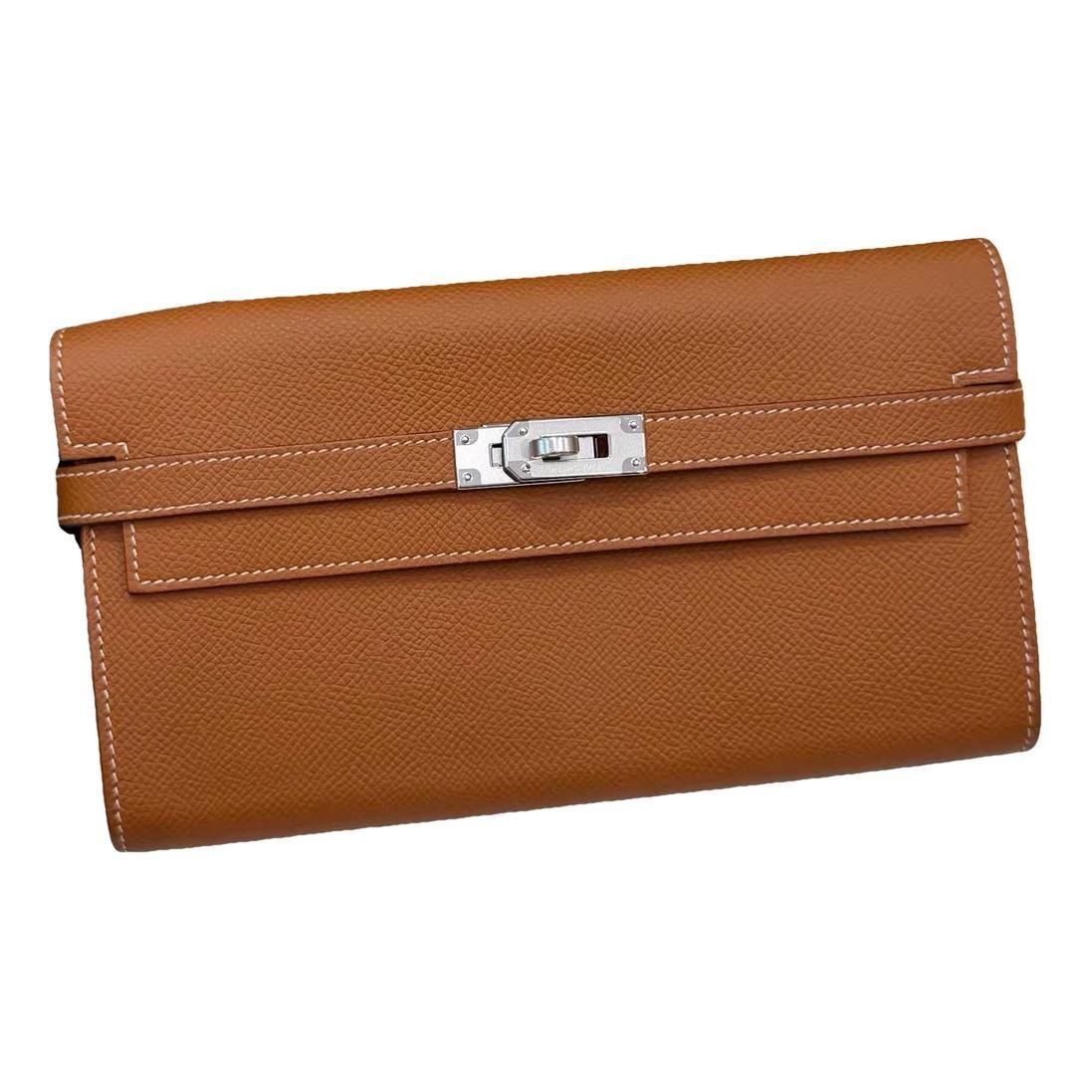 Kelly to go leather clutch bag