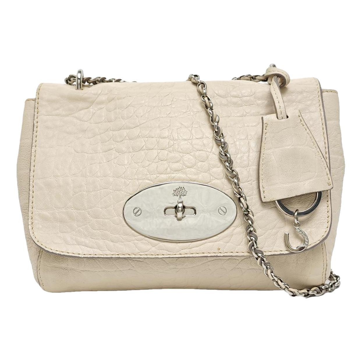 Mulberry Lily leather crossbody bag