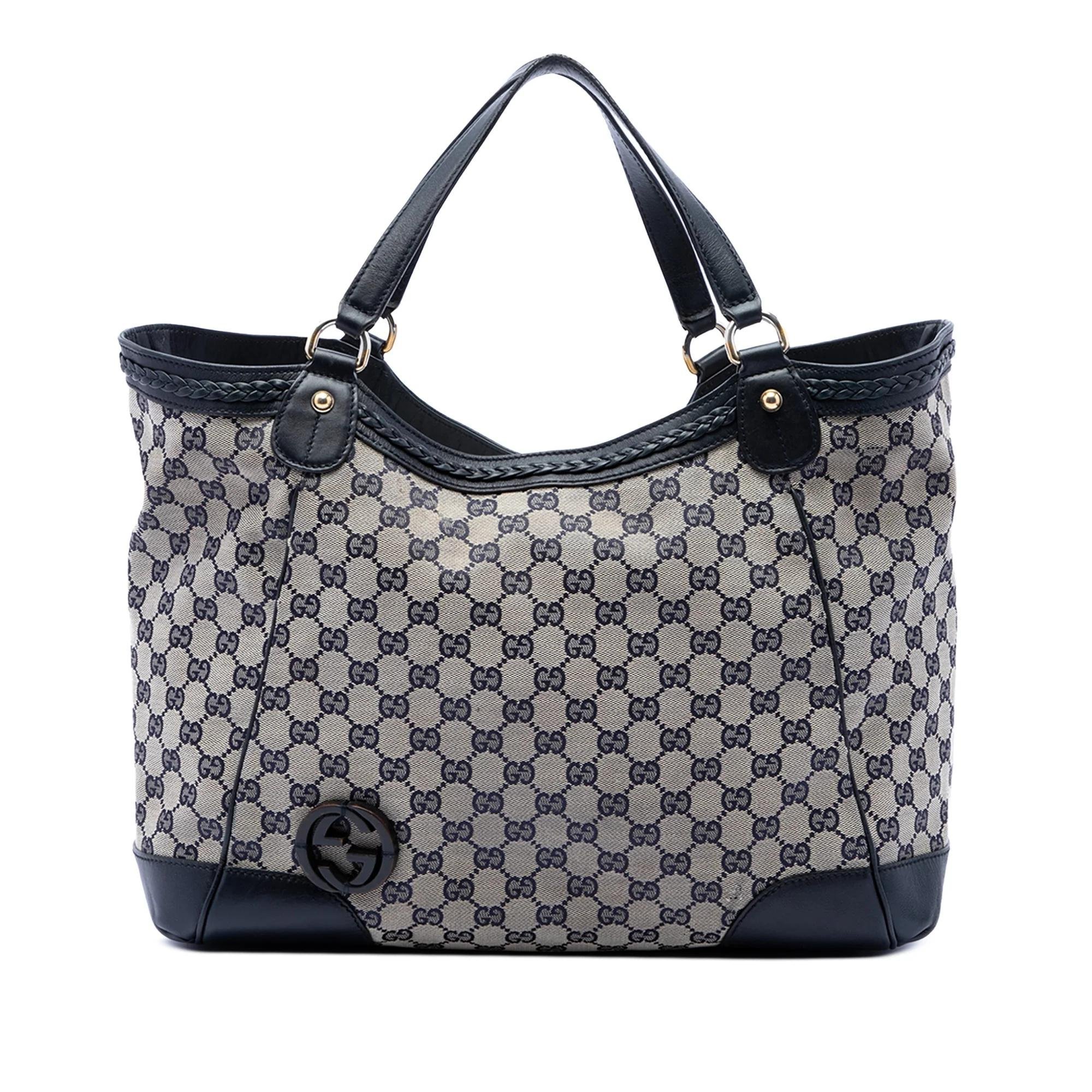 Leather tote
