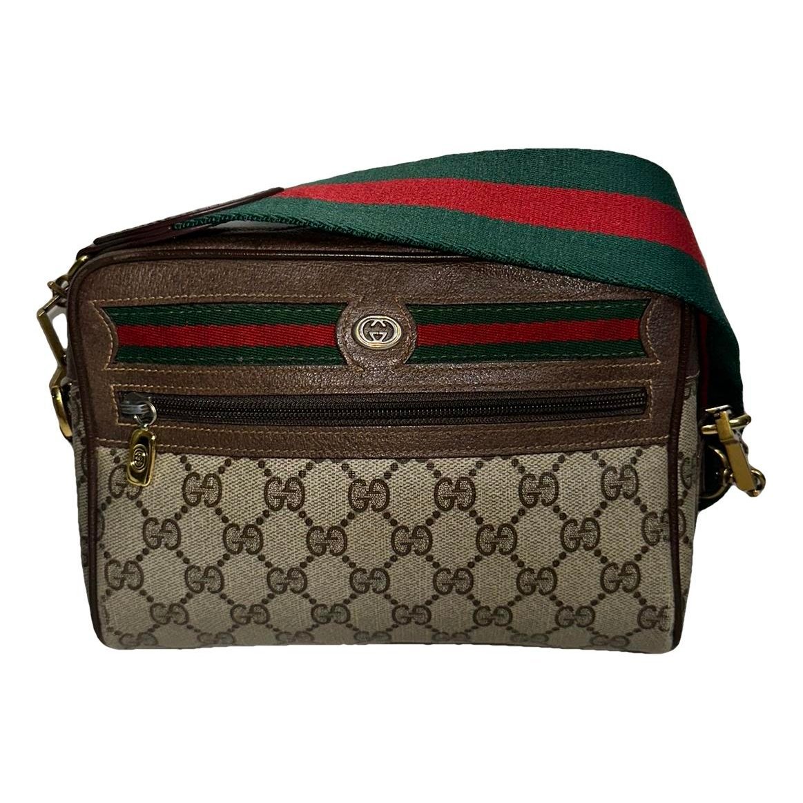 Ophidia vinyl crossbody bag