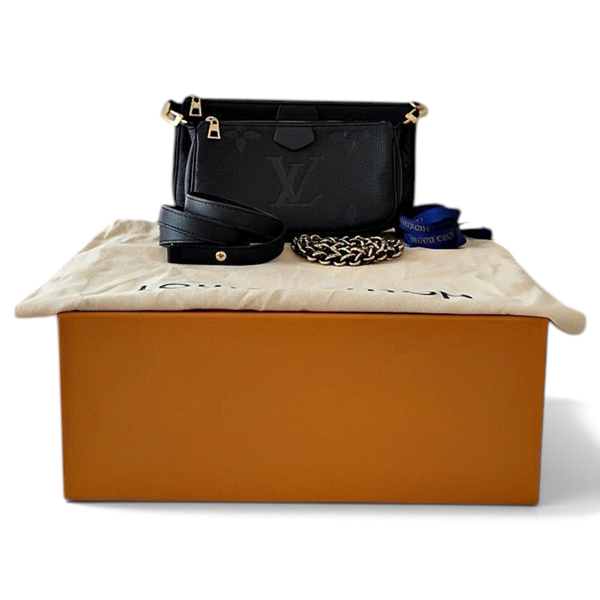 Multi Pochette Accessoires leather handbag