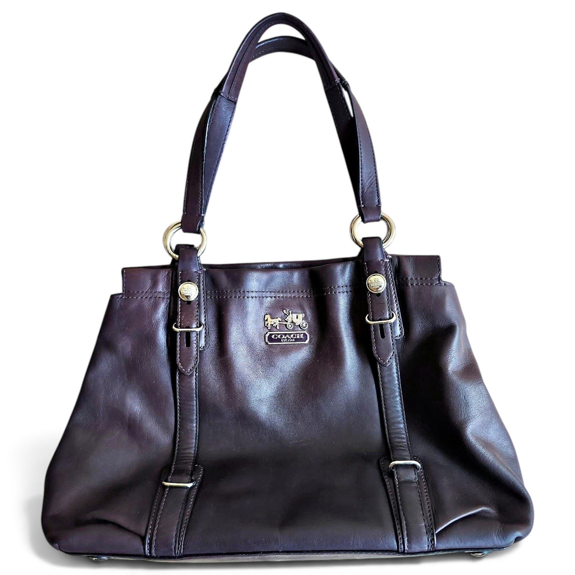 Princess Street Dome Satchel leather bag