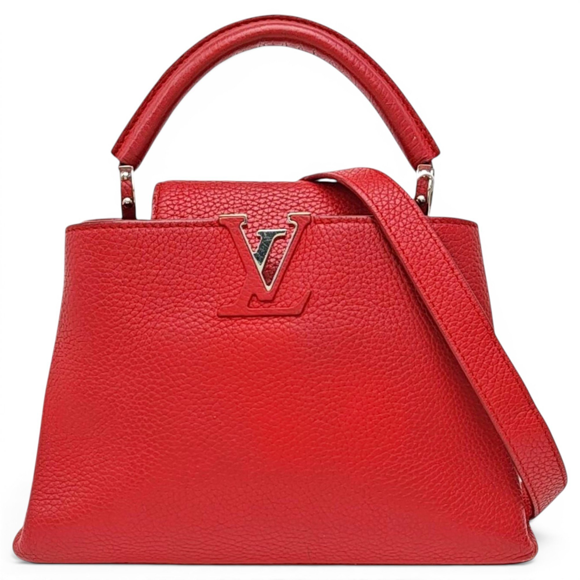 Capucines leather crossbody bag