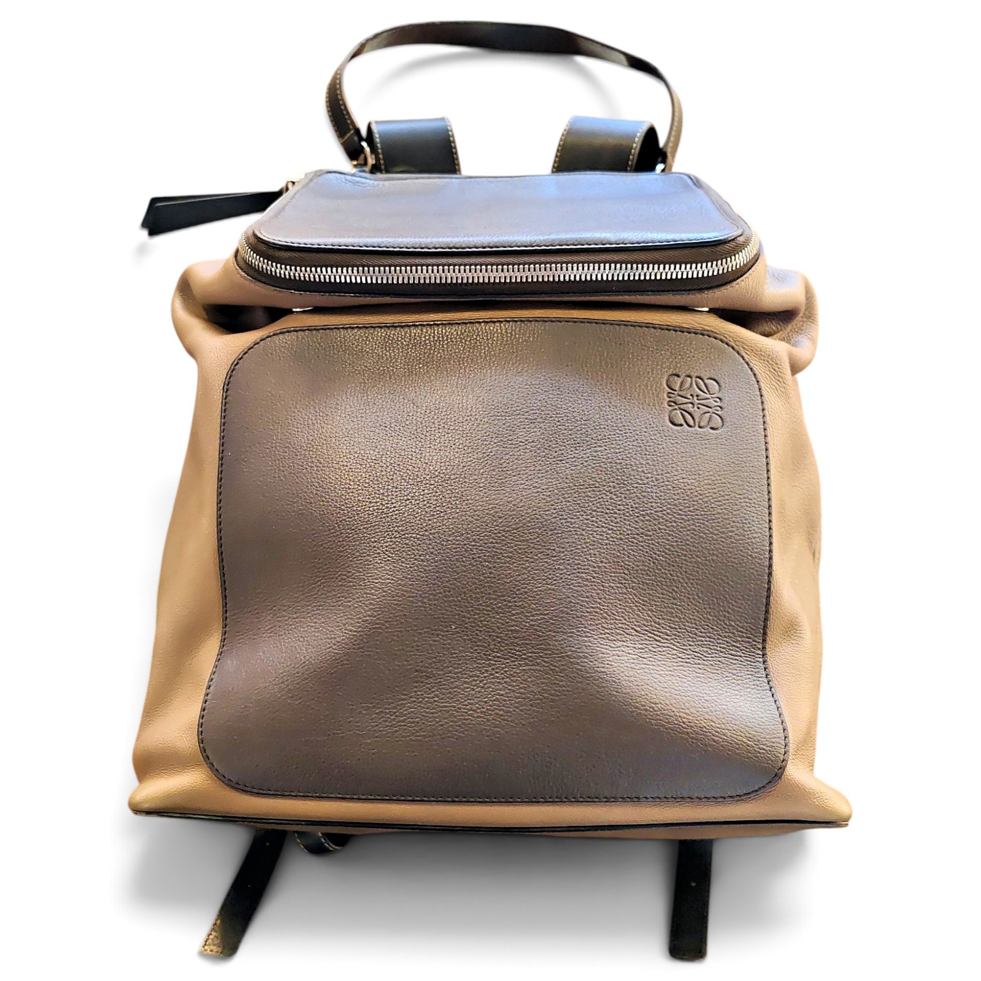 Goya leather backpack