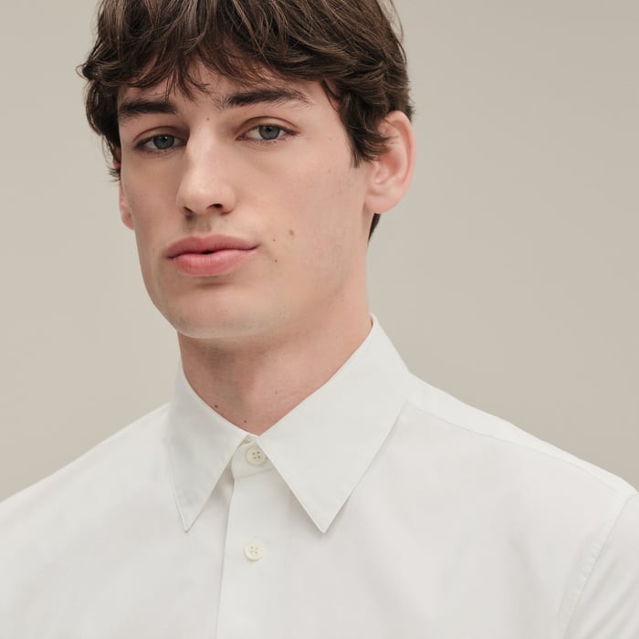 Blanc Fitted Shirt